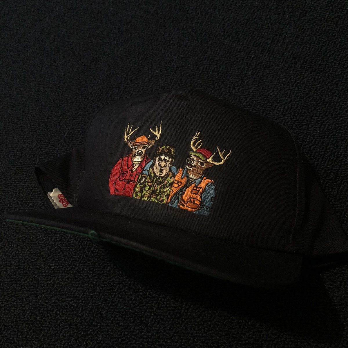 Vintage Vintage 90s Buck Hunter Funny Parody Embroidery Snapback Hat Size ONE SIZE - 2 Thumbnail