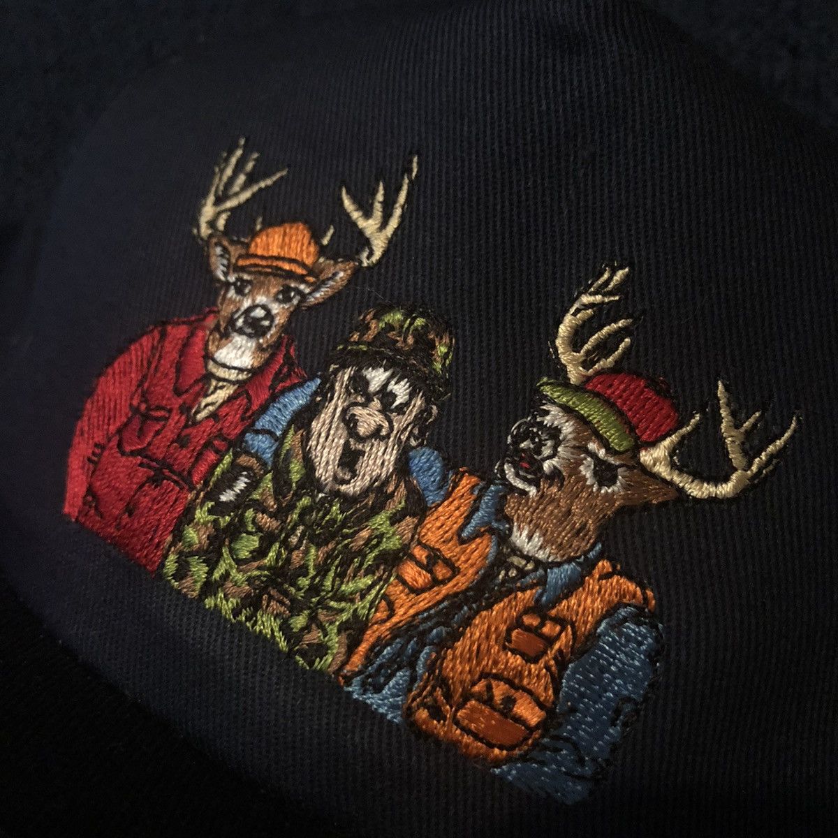 Vintage Vintage 90s Buck Hunter Funny Parody Embroidery Snapback Hat Size ONE SIZE - 4 Thumbnail