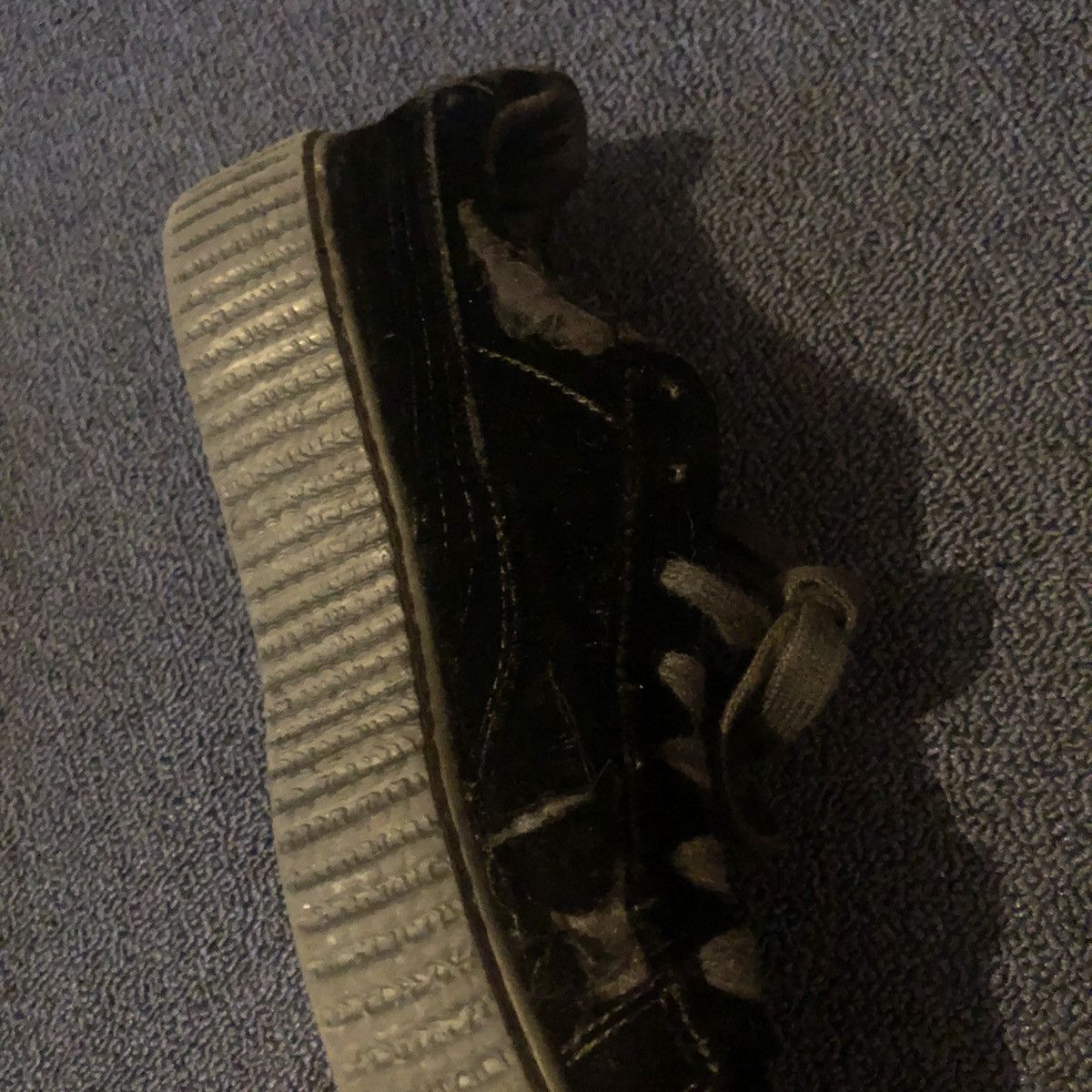 Fenty × Puma Puma Fenty Rihanna Womens Velvet Black Creeper Low Shoes 9W Size US 9 / IT 39 - 8 Thumbnail