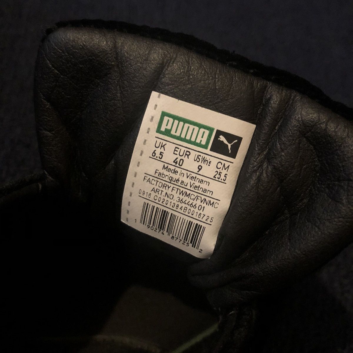 Fenty × Puma Puma Fenty Rihanna Womens Velvet Black Creeper Low Shoes 9W Size US 9 / IT 39 - 9 Thumbnail