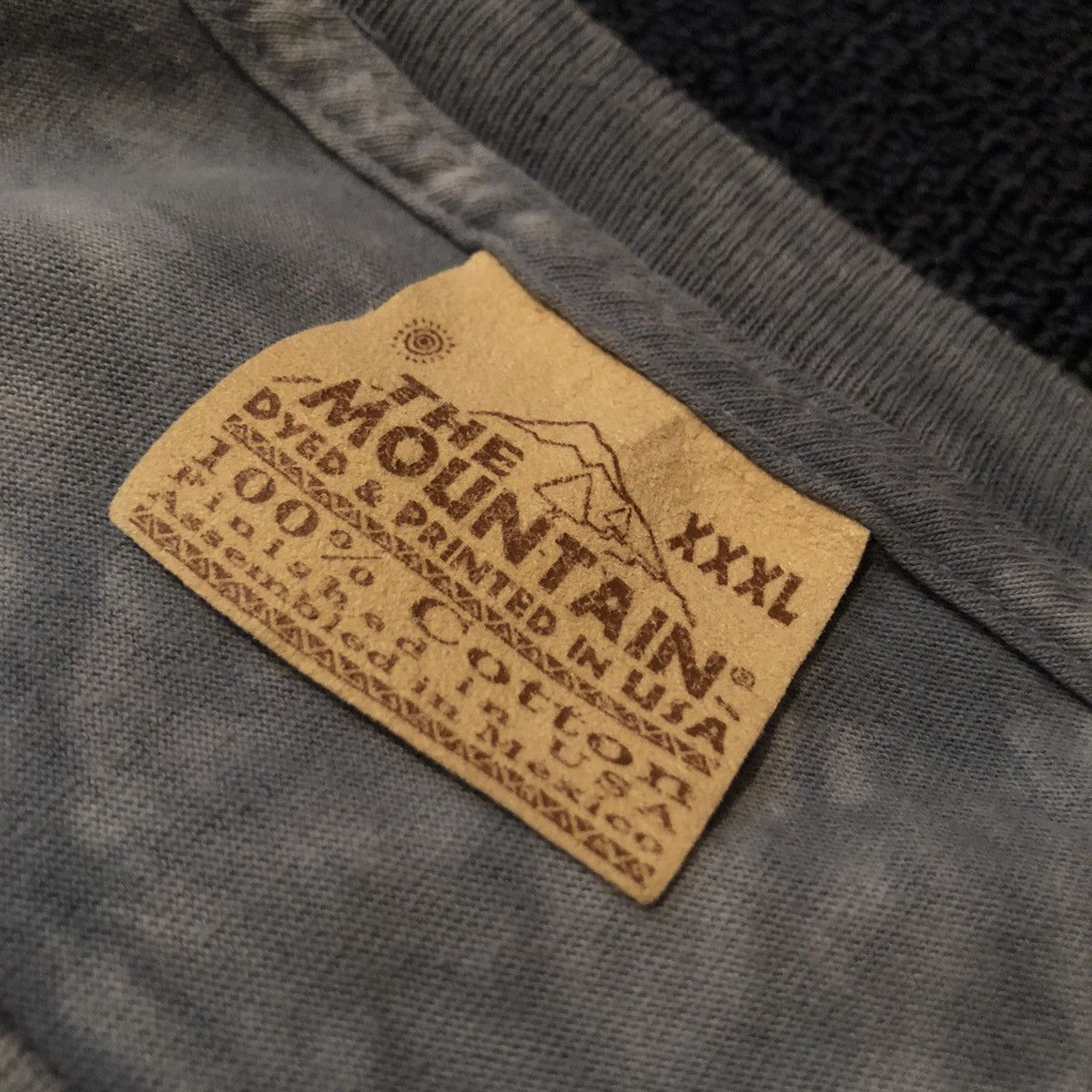The Mountain Vintage 90s The Mountain Bald Eagle Tie Dye Graphic Logo Tee Size US XXL / EU 58 / 5 - 6 Thumbnail