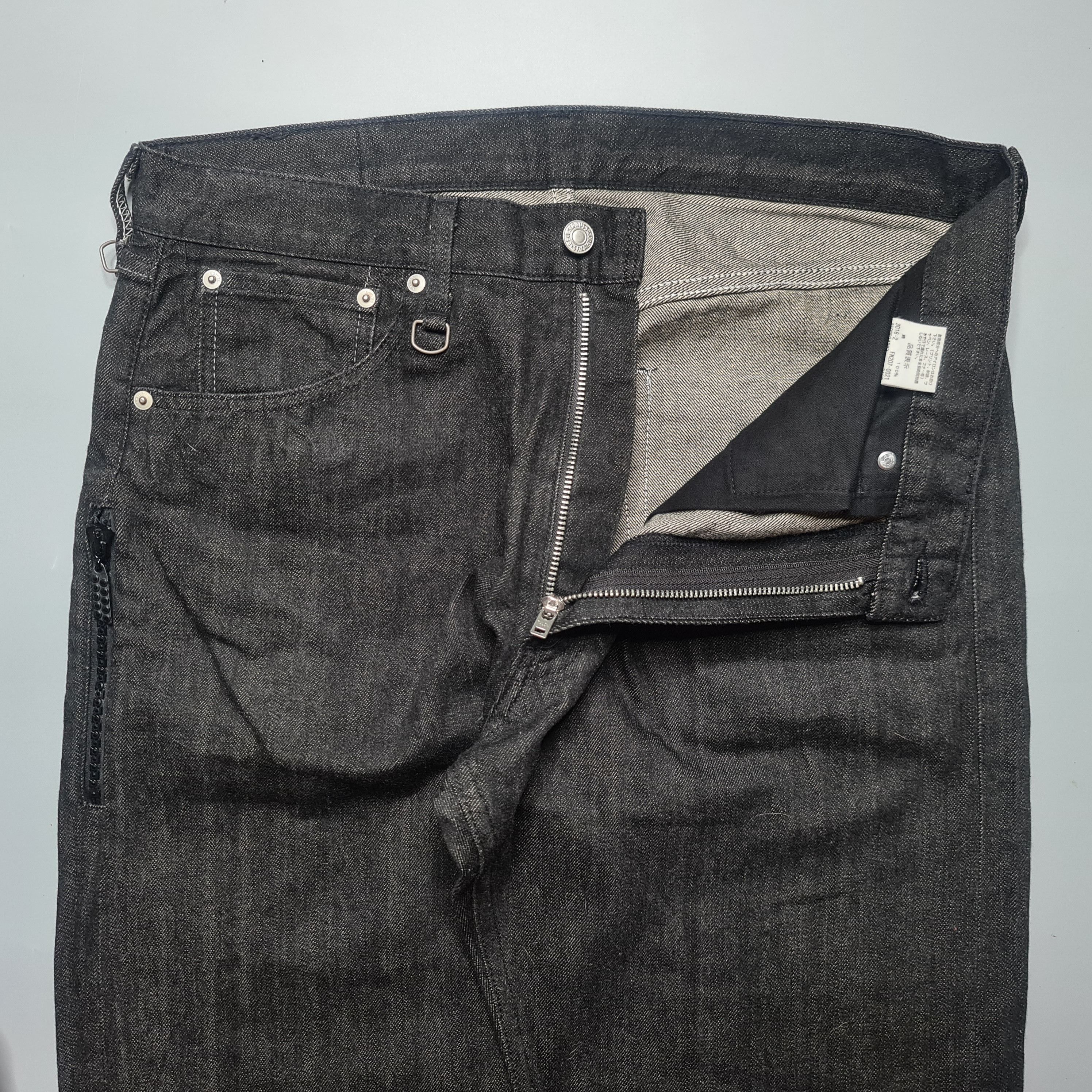 Fragment Design × Levi's Levi's Fenom - Black Disco Decoration Selvedge Jeans Size US 34 / EU 50 - 2 Thumbnail