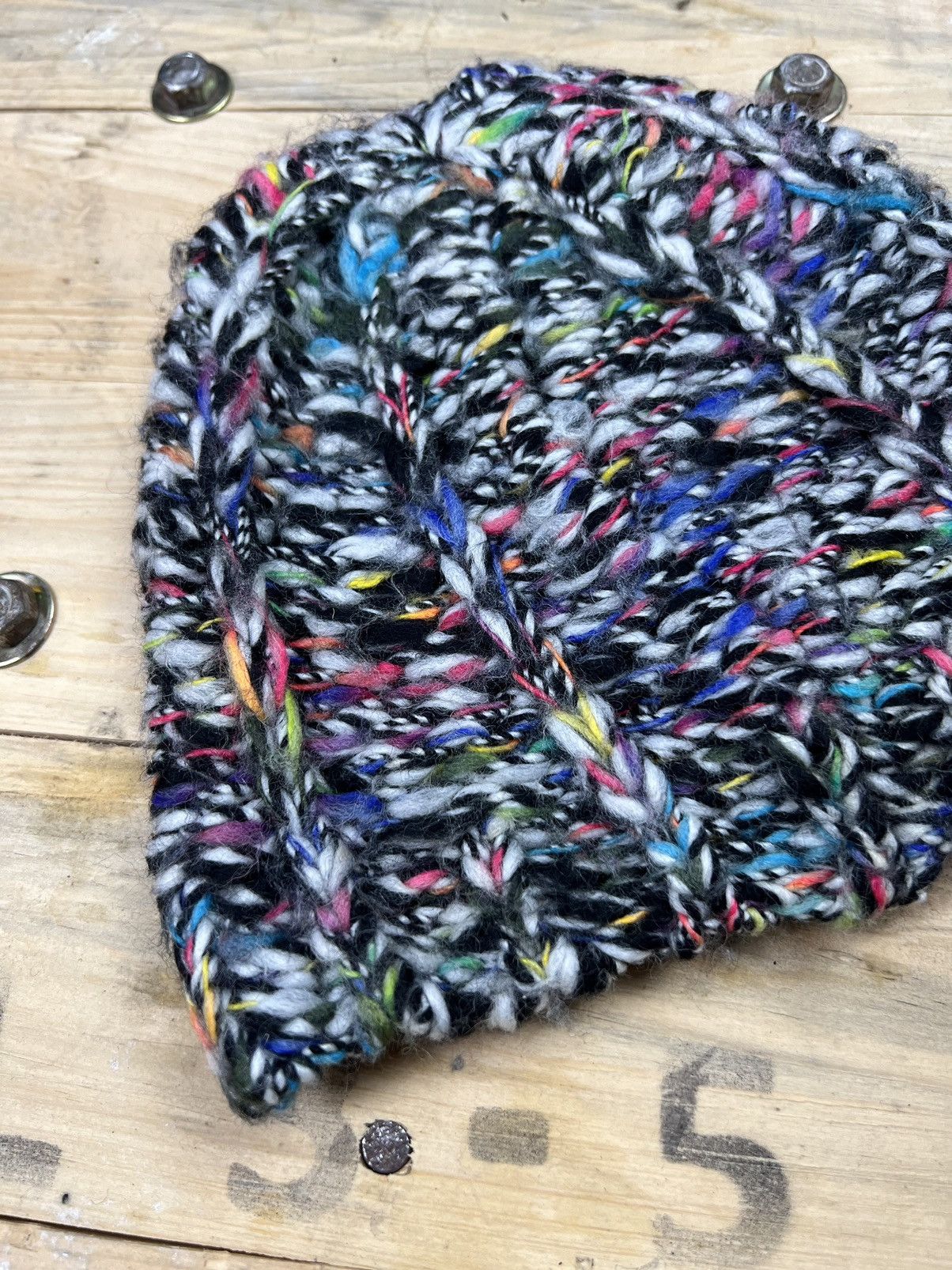 Vintage Y2K VINTAGE BEANIE HAT SIZE 55-57 CM Size ONE SIZE - 2 Thumbnail