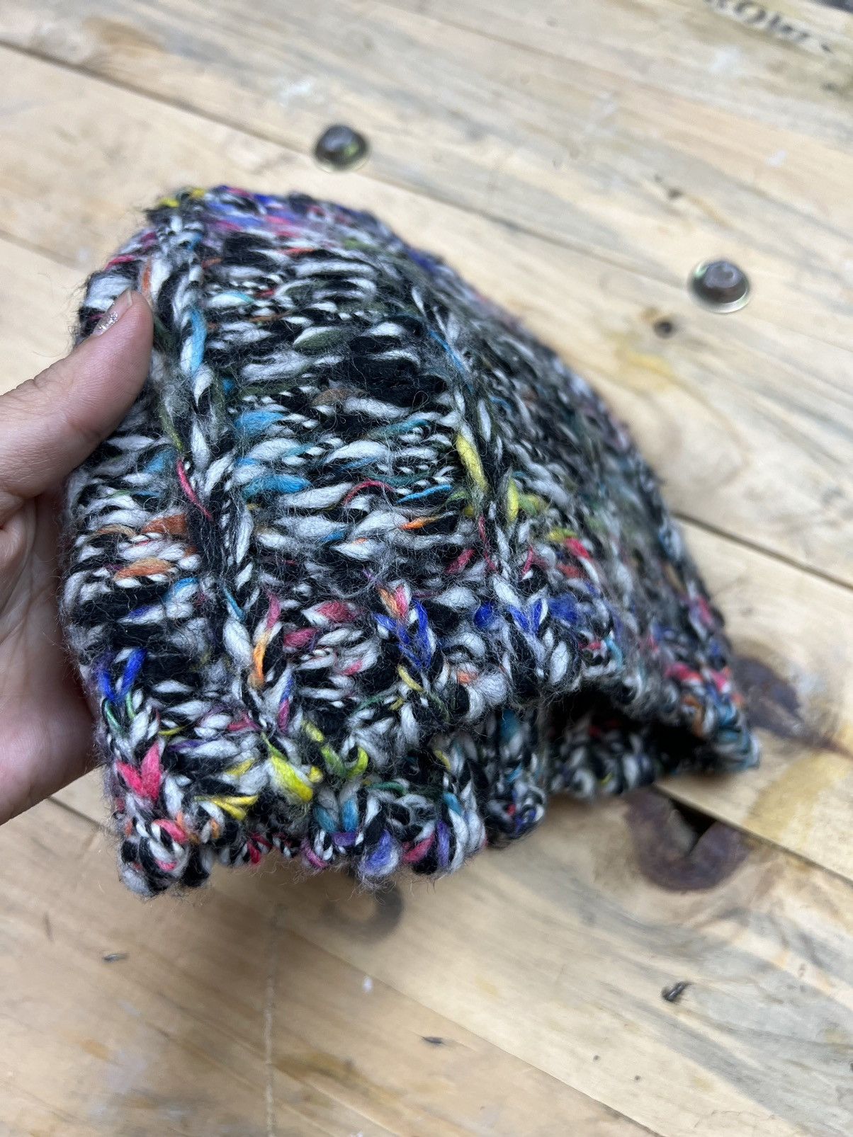 Vintage Y2K VINTAGE BEANIE HAT SIZE 55-57 CM Size ONE SIZE - 4 Thumbnail