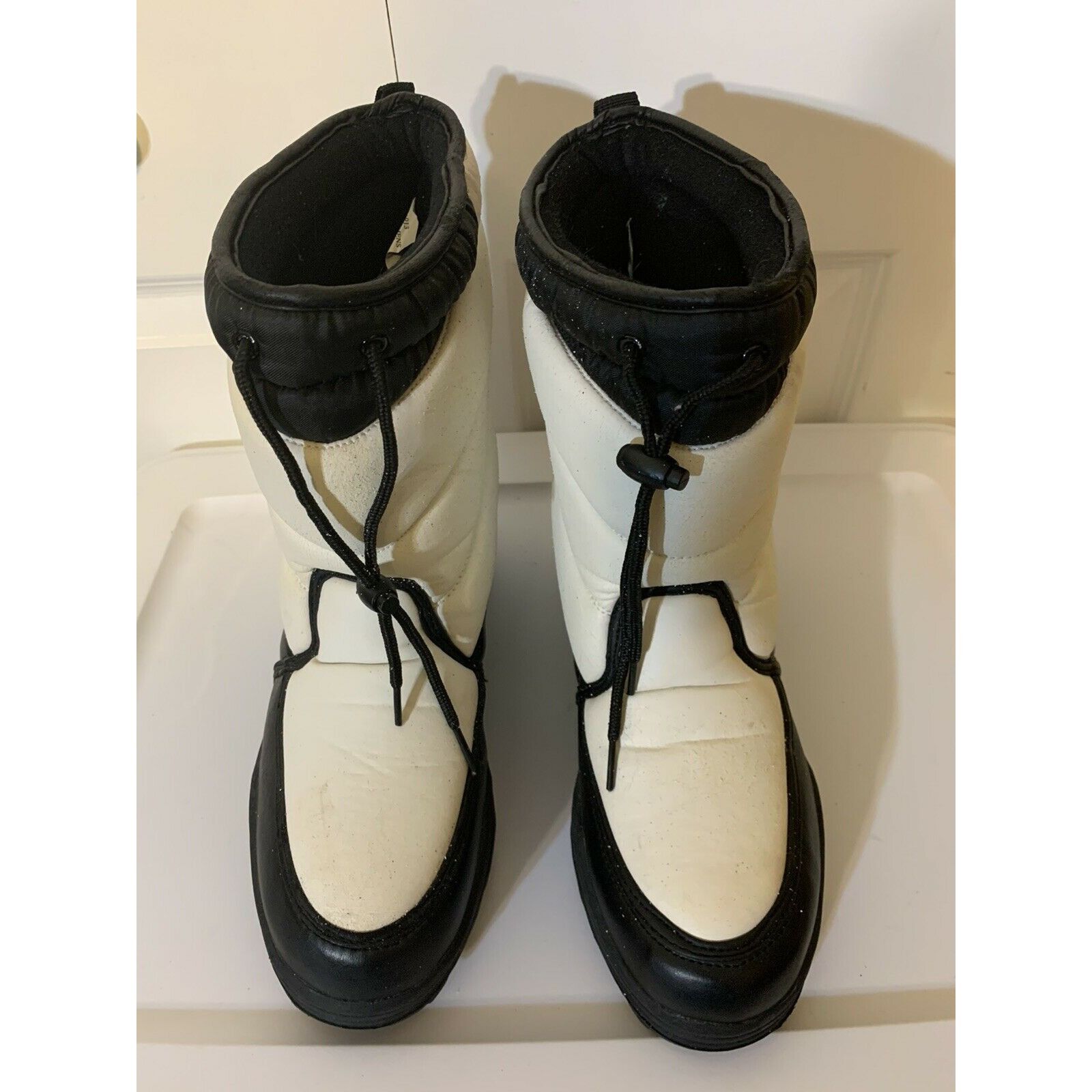 Unkwn Polar Edge Thinsulate Boots Women s Size 10 White Black Grailed