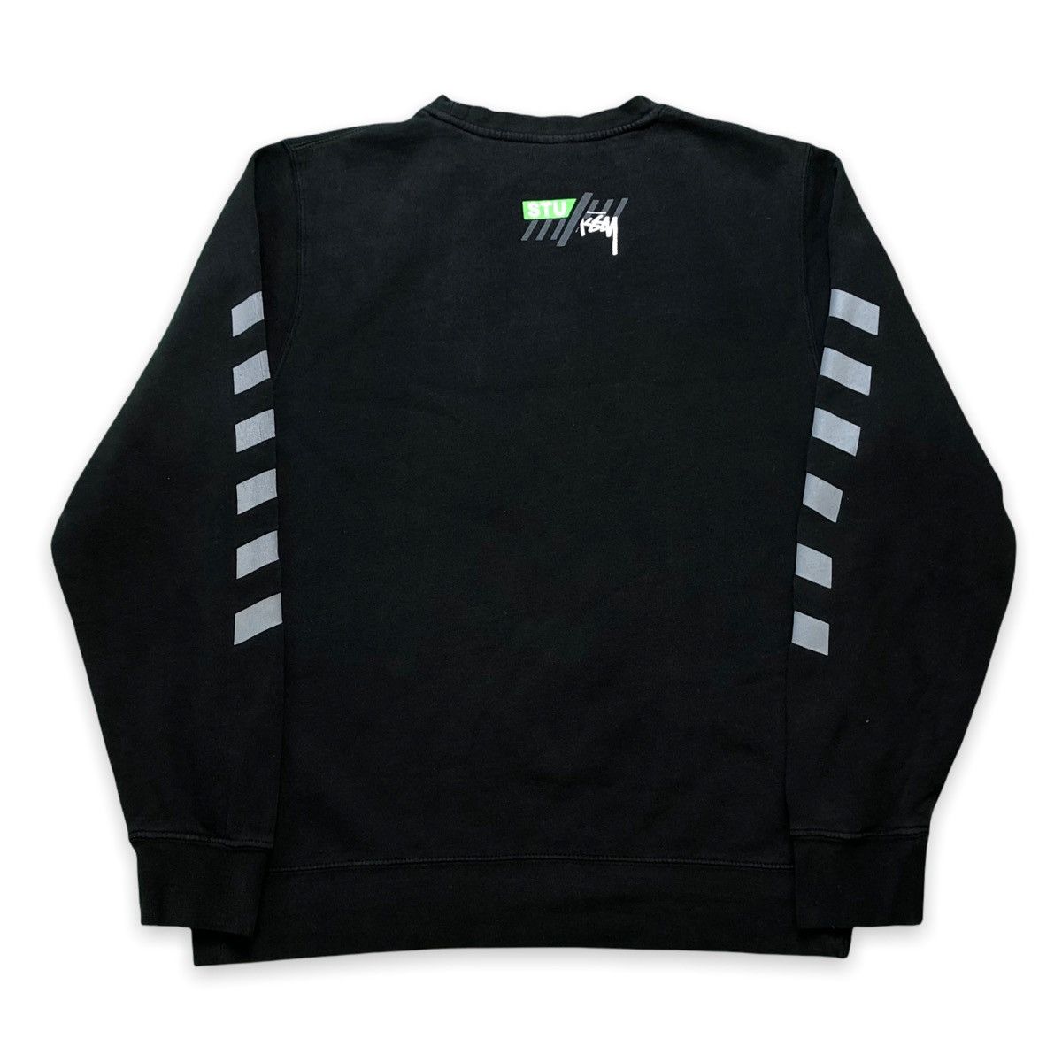 Stussy Vintage Stussy Split Logo Sweatshirt USA Streetwear Y2K Crew Size US L / EU 52-54 / 3 - 4 Thumbnail