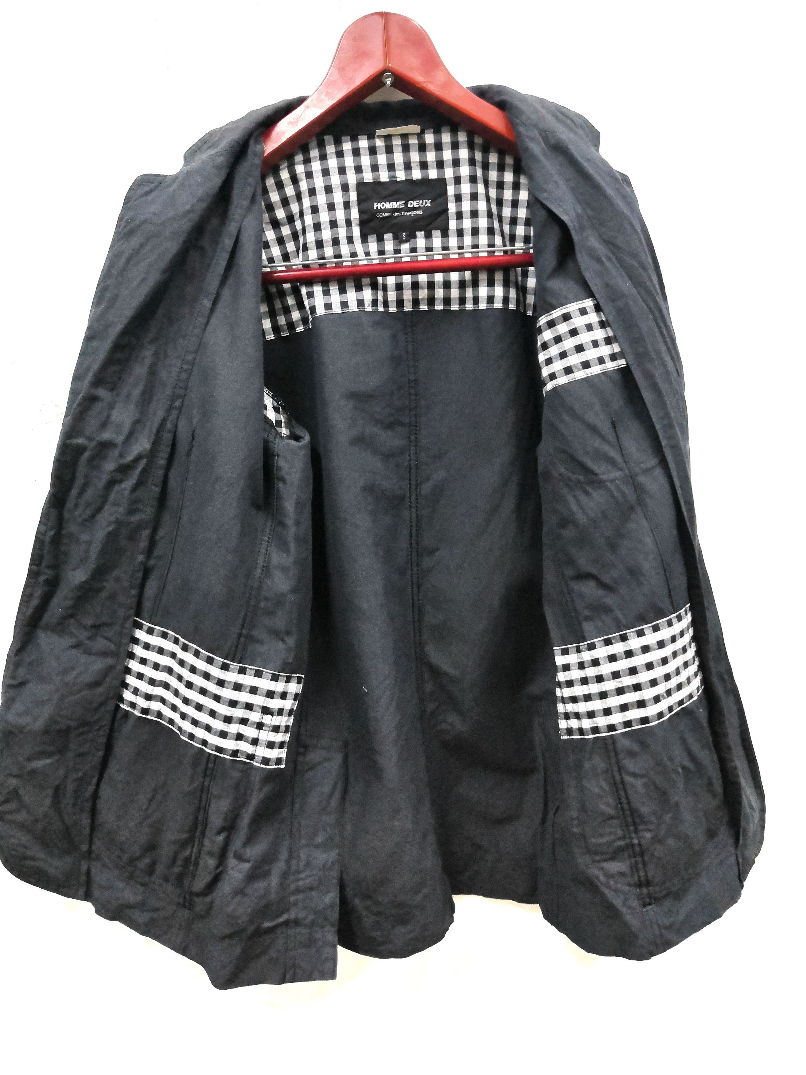 Comme des Garcons Authentic Comme Des Garcons Homme Duex Gray Jacket Size US S / EU 44-46 / 1 - 7 Thumbnail