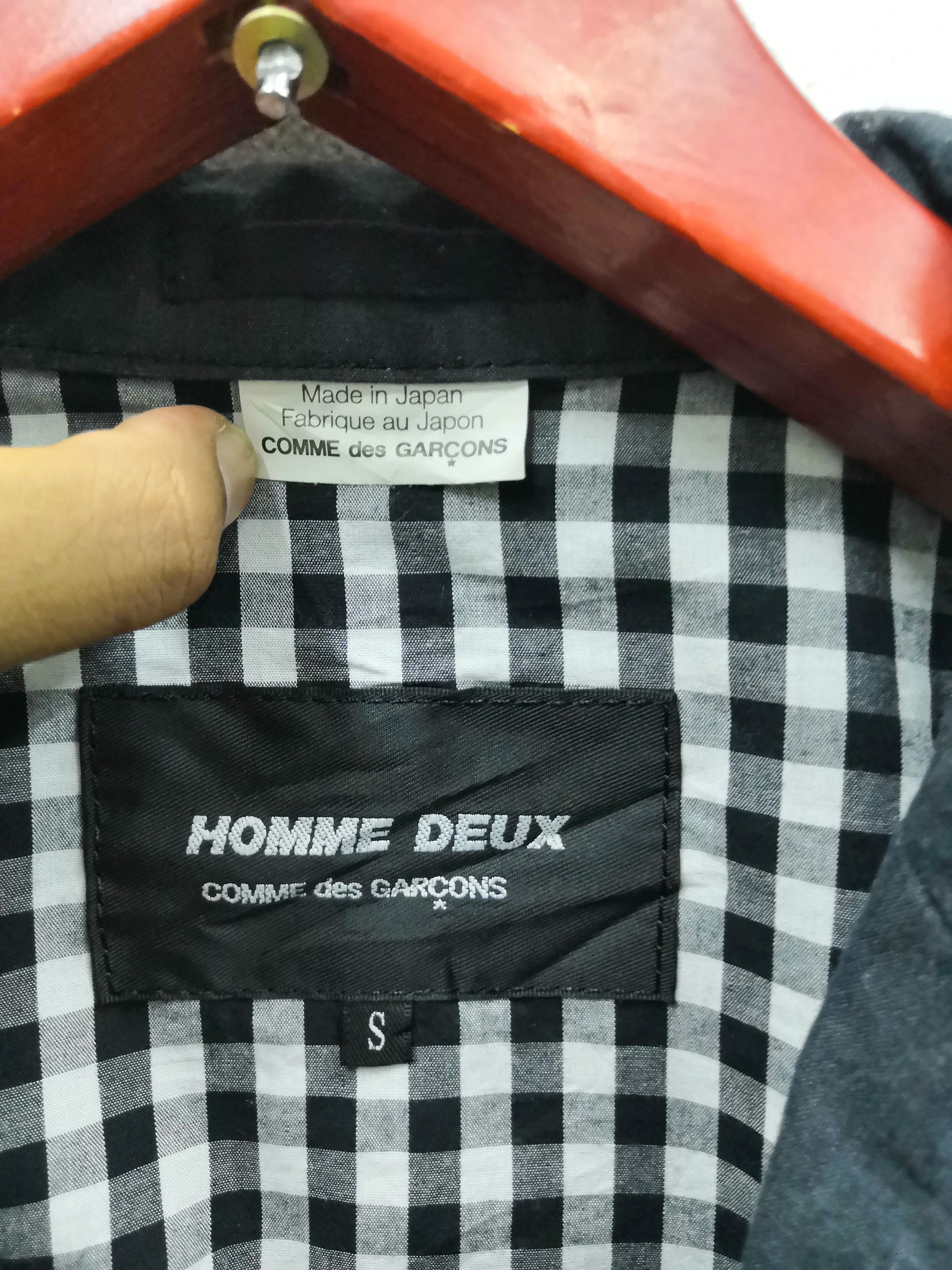 Comme des Garcons Authentic Comme Des Garcons Homme Duex Gray Jacket Size US S / EU 44-46 / 1 - 8 Thumbnail