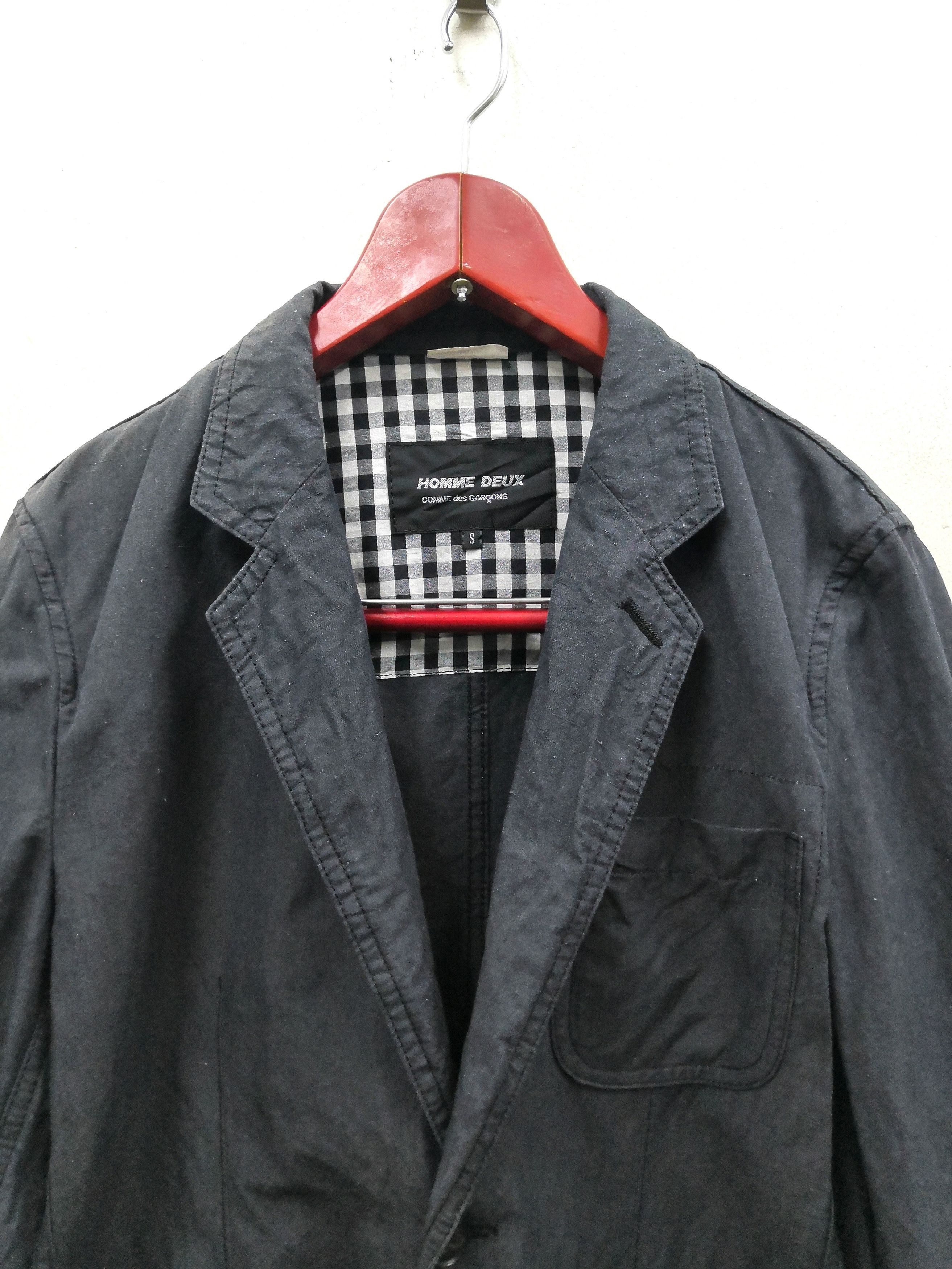Comme des Garcons Authentic Comme Des Garcons Homme Duex Gray Jacket Size US S / EU 44-46 / 1 - 4 Thumbnail