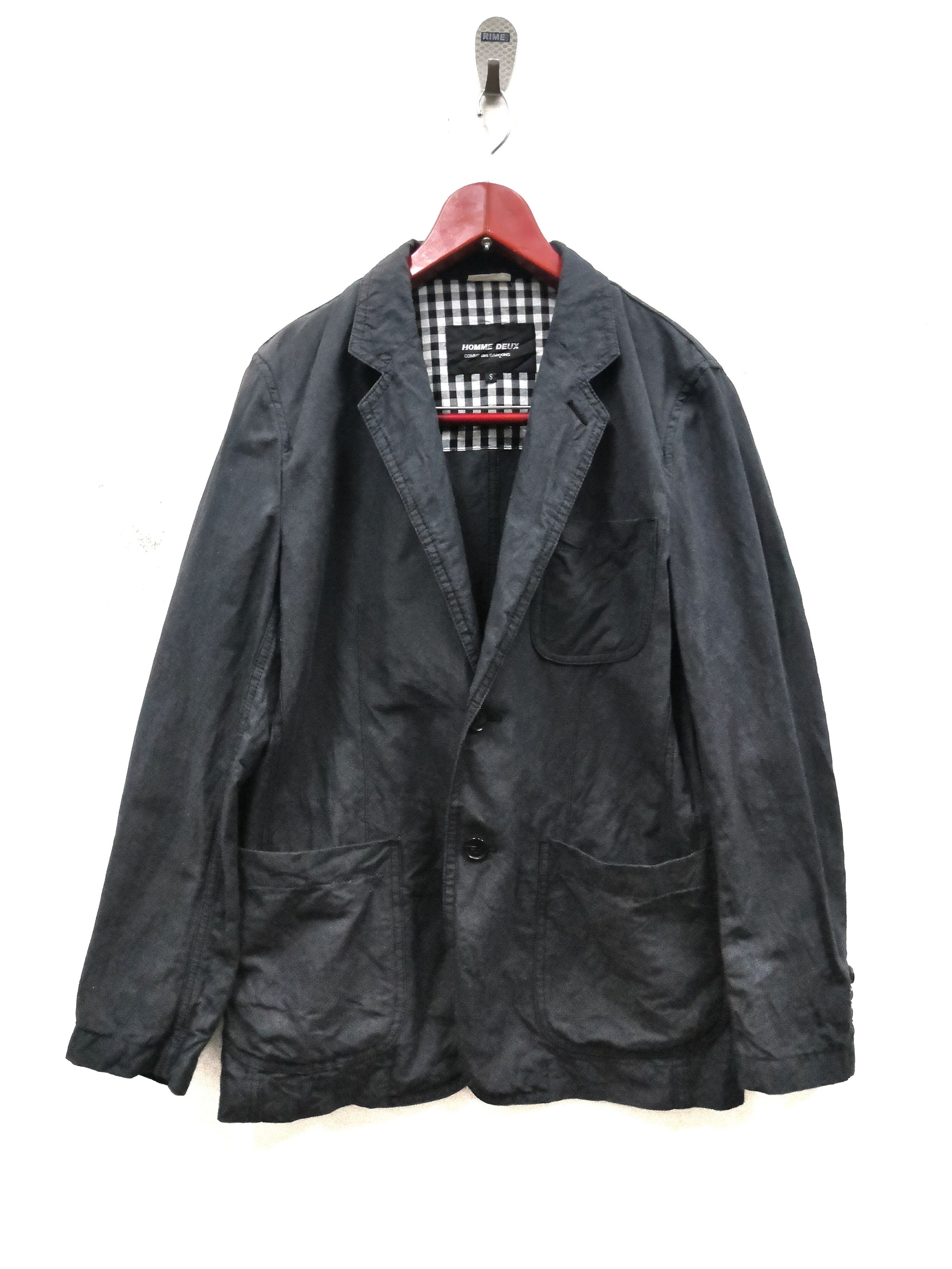 Comme des Garcons Authentic Comme Des Garcons Homme Duex Gray Jacket Size US S / EU 44-46 / 1 - 1 Thumbnail
