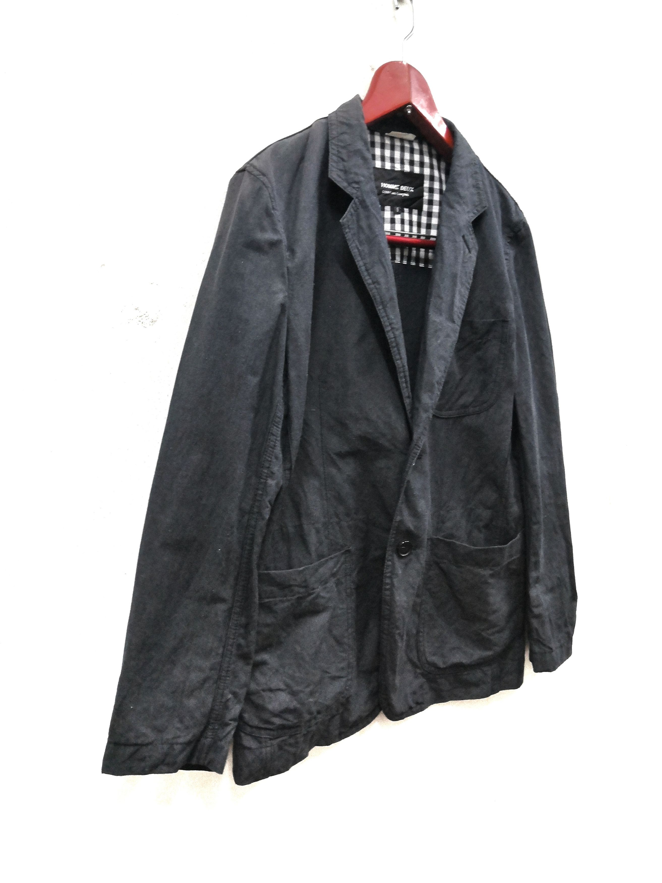 Comme des Garcons Authentic Comme Des Garcons Homme Duex Gray Jacket Size US S / EU 44-46 / 1 - 2 Thumbnail
