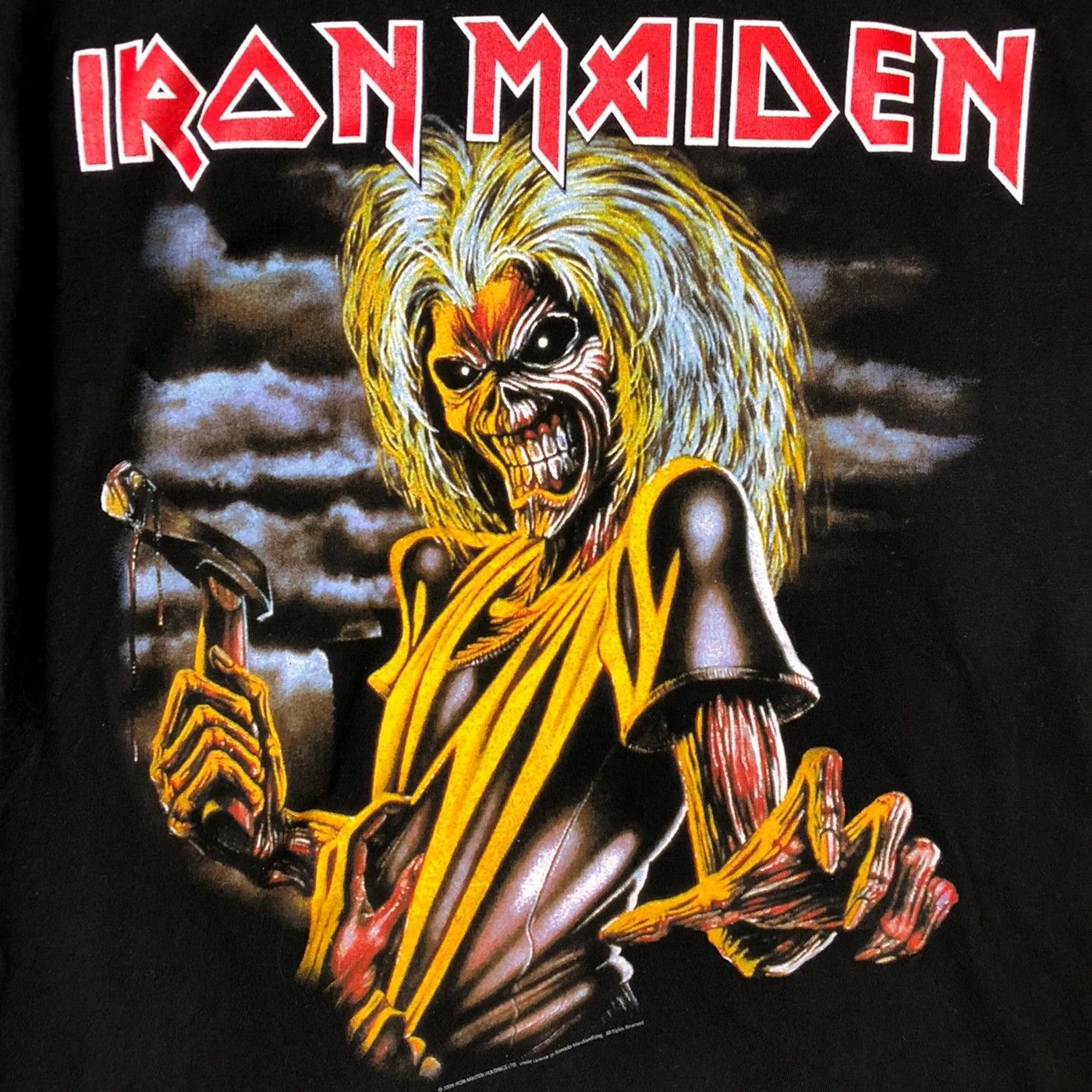 Band Tees Vintage 2009 Iron Maiden Shirt Killers Graphic Rock Band Tee Size US M / EU 48-50 / 2 - 2 Thumbnail