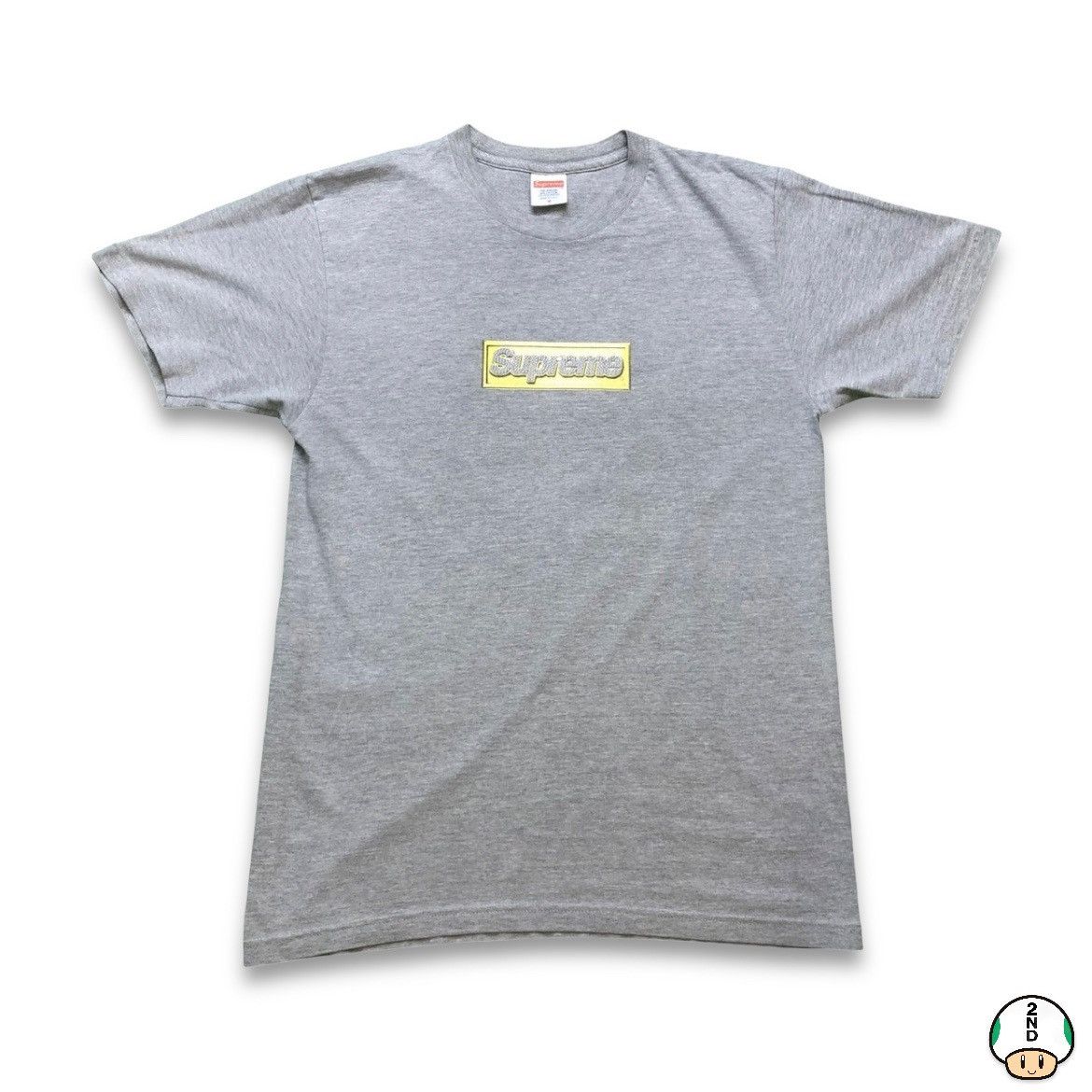 Supreme 2013 Supreme Bling Box Logo T Shirt Short Sleeve Graphic Tee Size US M / EU 48-50 / 2 - 1 Thumbnail