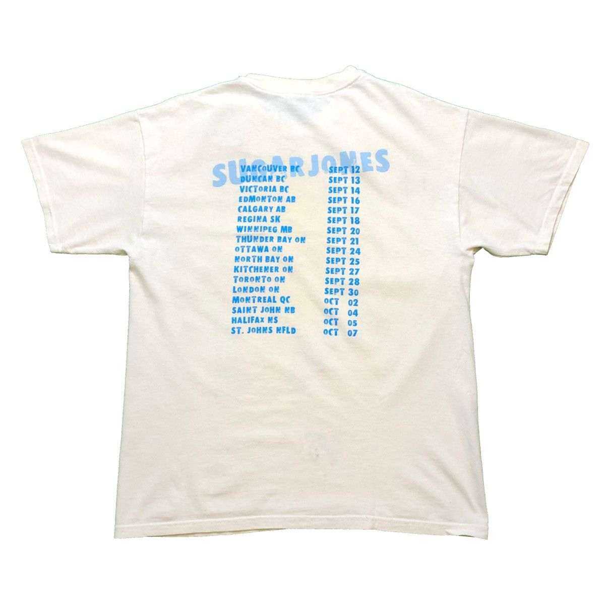 Band Tees Vintage 2001 Sugar Jones Shirt Signed Tour Band Graphic Tee Size US M / EU 48-50 / 2 - 10 Thumbnail