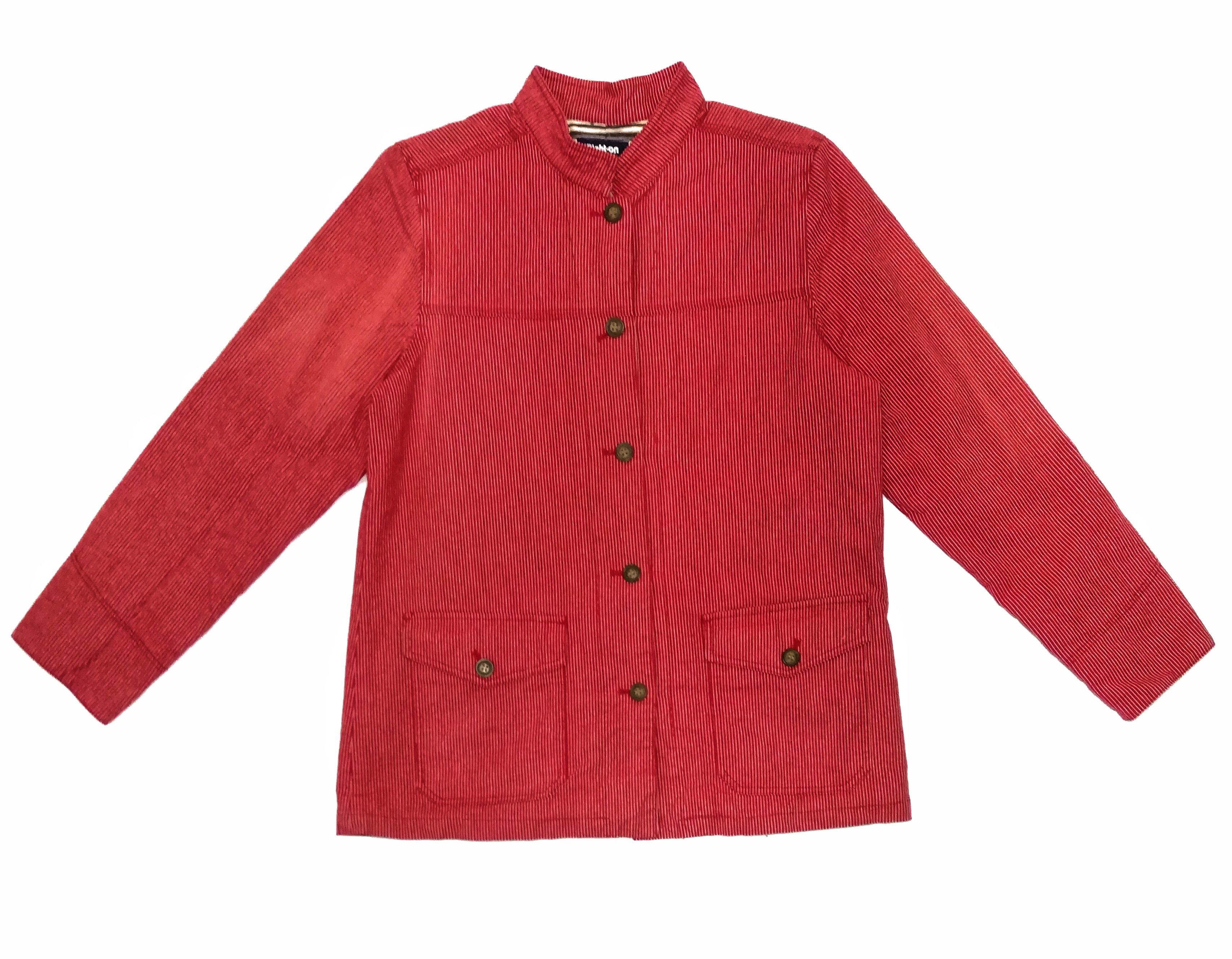 Designer × Japanese Brand 🔥RIGHT ON WHITE/RED HIKORY SASAKI CHORE JAPANESE JACKET🔥 Size US S / EU 44-46 / 1 - 1 Thumbnail