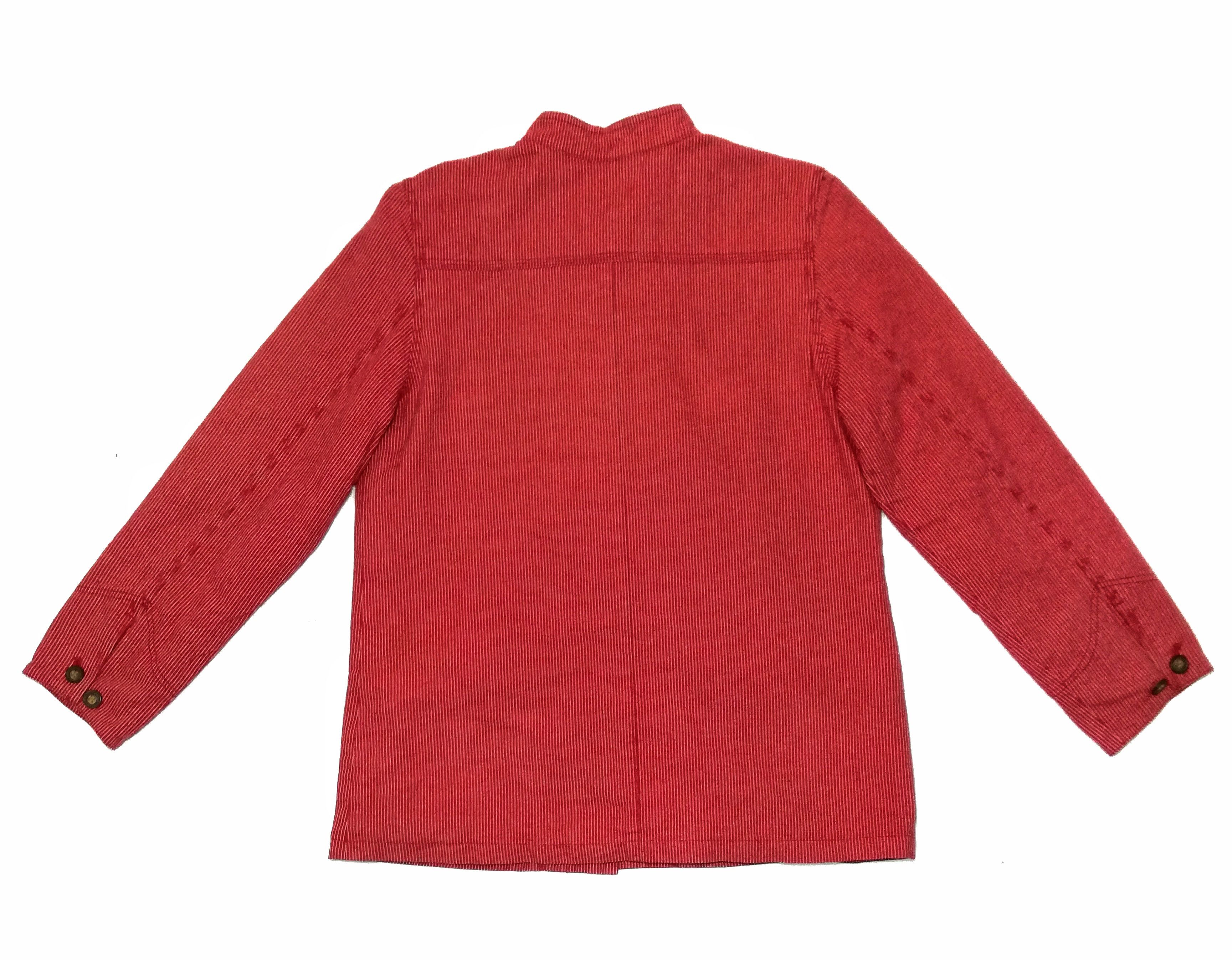 Designer × Japanese Brand 🔥RIGHT ON WHITE/RED HIKORY SASAKI CHORE JAPANESE JACKET🔥 Size US S / EU 44-46 / 1 - 12 Thumbnail