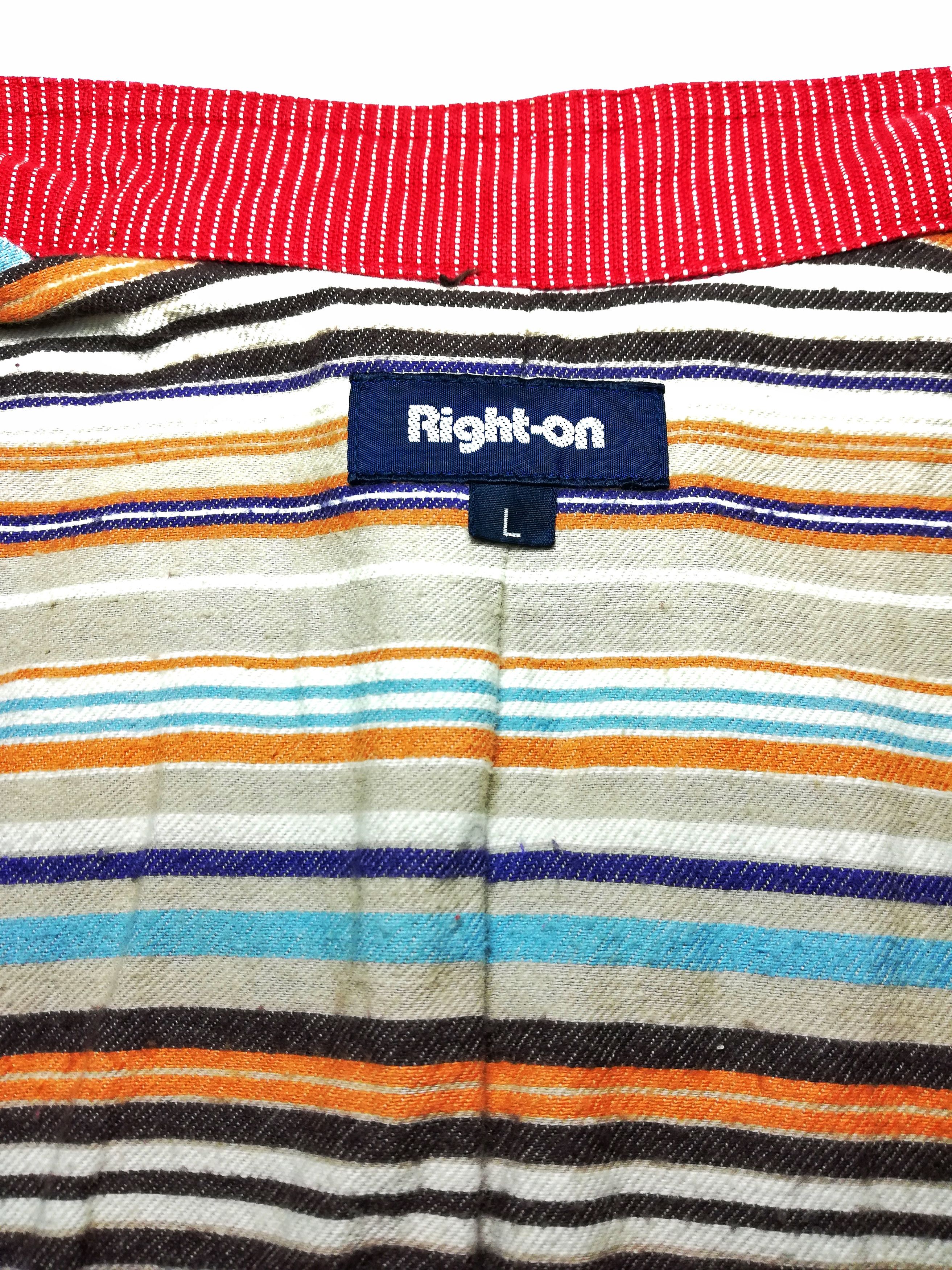 Designer × Japanese Brand 🔥RIGHT ON WHITE/RED HIKORY SASAKI CHORE JAPANESE JACKET🔥 Size US S / EU 44-46 / 1 - 9 Thumbnail