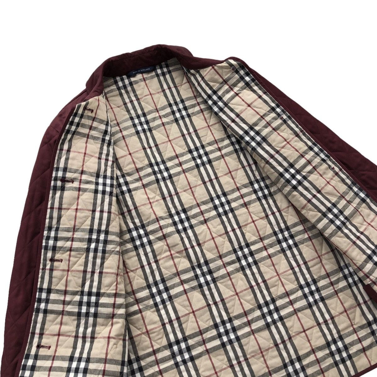 Burberry Burberry London Lined Novacheck Quilted Jacket Size US L / EU 52-54 / 3 - 12 Thumbnail
