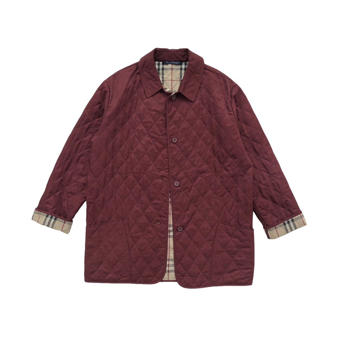 Burberry Burberry London Lined Novacheck Quilted Jacket Size US L / EU 52-54 / 3 - 2 Thumbnail