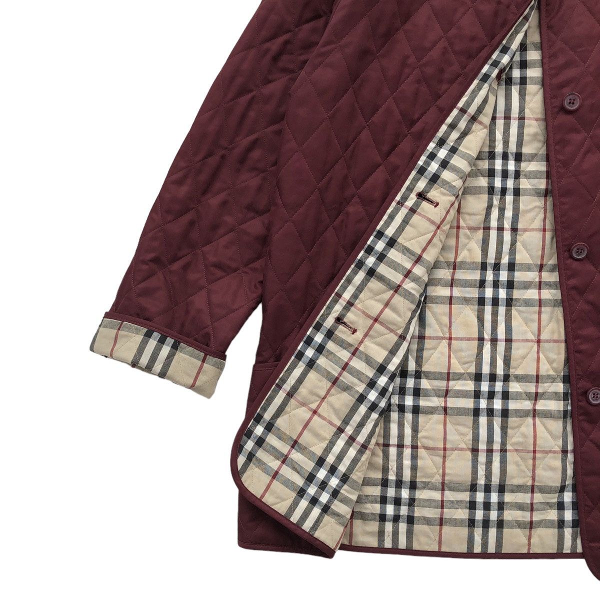 Burberry Burberry London Lined Novacheck Quilted Jacket Size US L / EU 52-54 / 3 - 6 Thumbnail