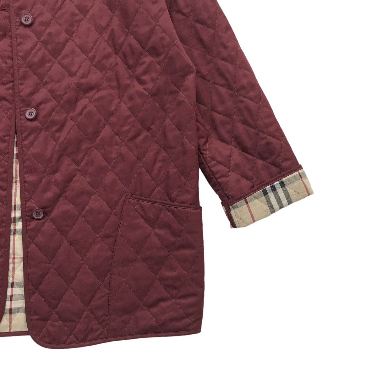 Burberry Burberry London Lined Novacheck Quilted Jacket Size US L / EU 52-54 / 3 - 5 Thumbnail