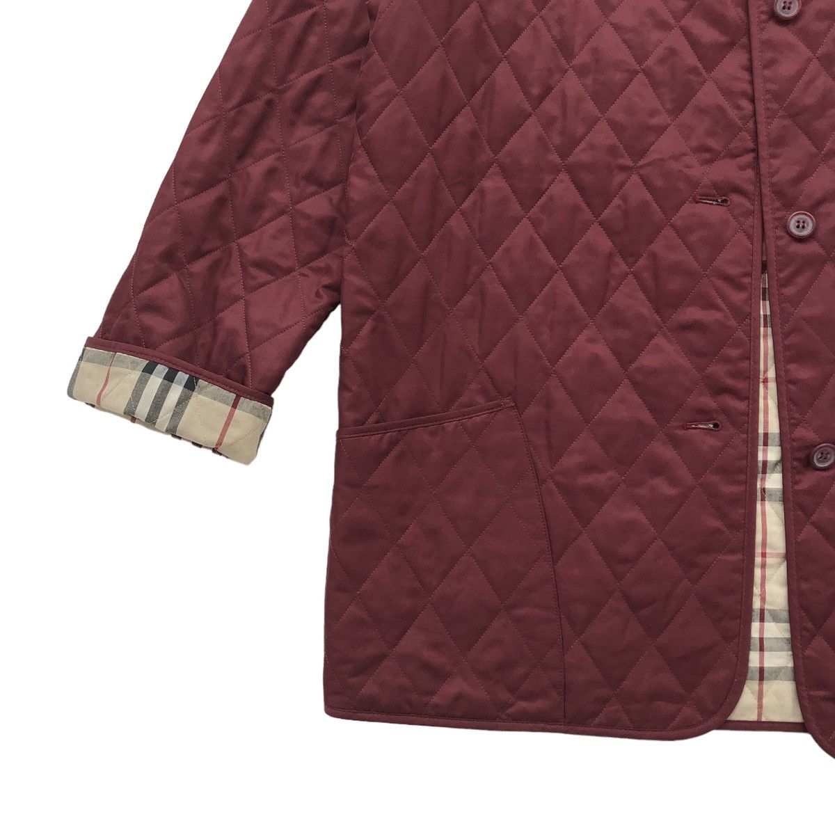 Burberry Burberry London Lined Novacheck Quilted Jacket Size US L / EU 52-54 / 3 - 4 Thumbnail