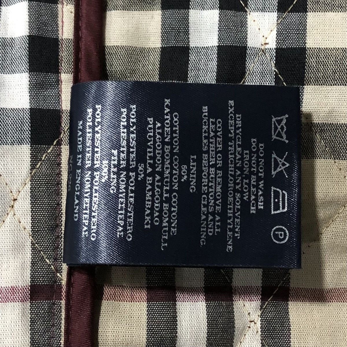 Burberry Burberry London Lined Novacheck Quilted Jacket Size US L / EU 52-54 / 3 - 18 Thumbnail