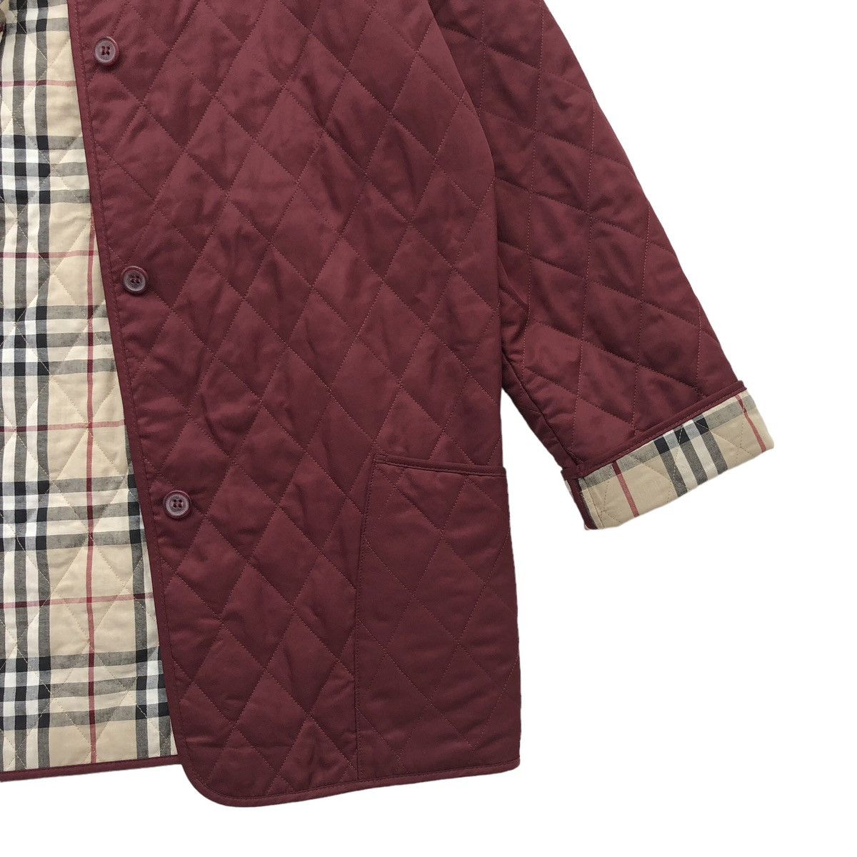 Burberry Burberry London Lined Novacheck Quilted Jacket Size US L / EU 52-54 / 3 - 7 Thumbnail