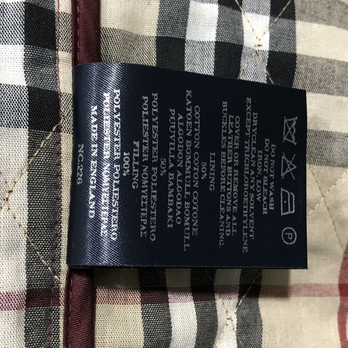 Burberry Burberry London Lined Novacheck Quilted Jacket Size US L / EU 52-54 / 3 - 19 Thumbnail