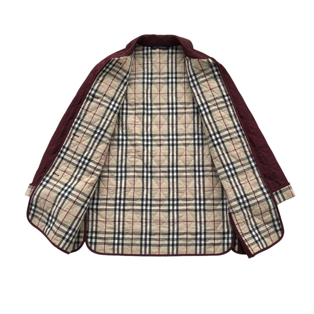 Burberry Burberry London Lined Novacheck Quilted Jacket Size US L / EU 52-54 / 3 - 8 Thumbnail
