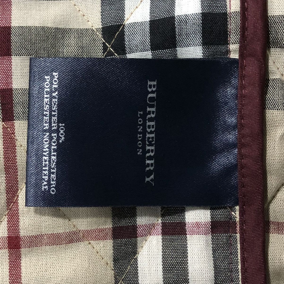 Burberry Burberry London Lined Novacheck Quilted Jacket Size US L / EU 52-54 / 3 - 17 Thumbnail