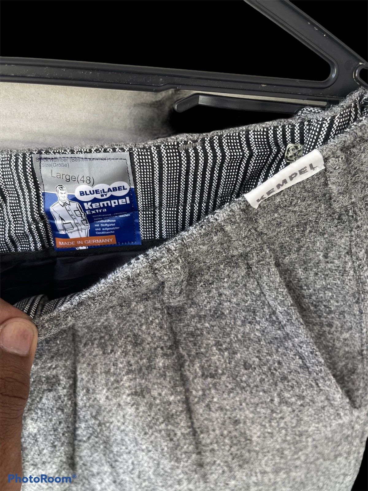 Harris Tweed HARRIS TWEED GREY SIZE 32 CASUAL PANTS WOOL Size US 32 / EU 48 - 4 Thumbnail