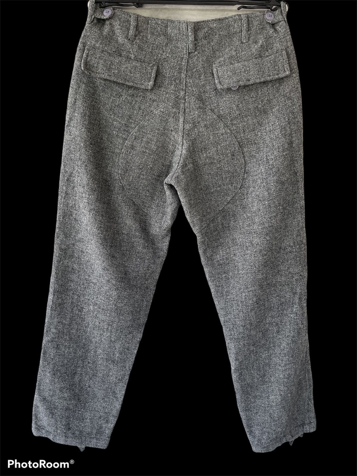 Harris Tweed HARRIS TWEED GREY SIZE 32 CASUAL PANTS WOOL Size US 32 / EU 48 - 2 Thumbnail