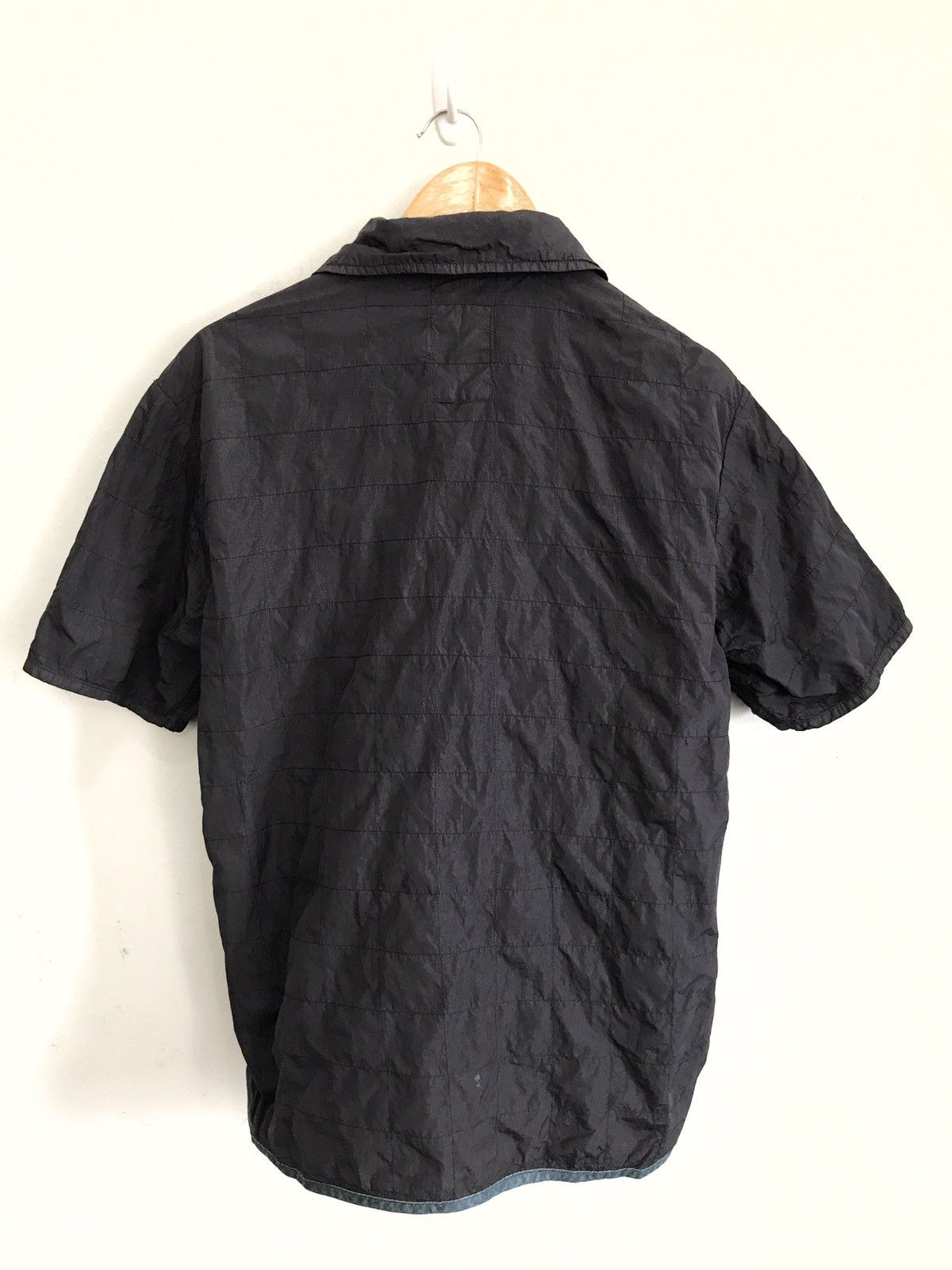 Designer × Japanese Brand Japanese Designer Brand Bartack Half Zipper Jacket Size US M / EU 48-50 / 2 - 2 Thumbnail