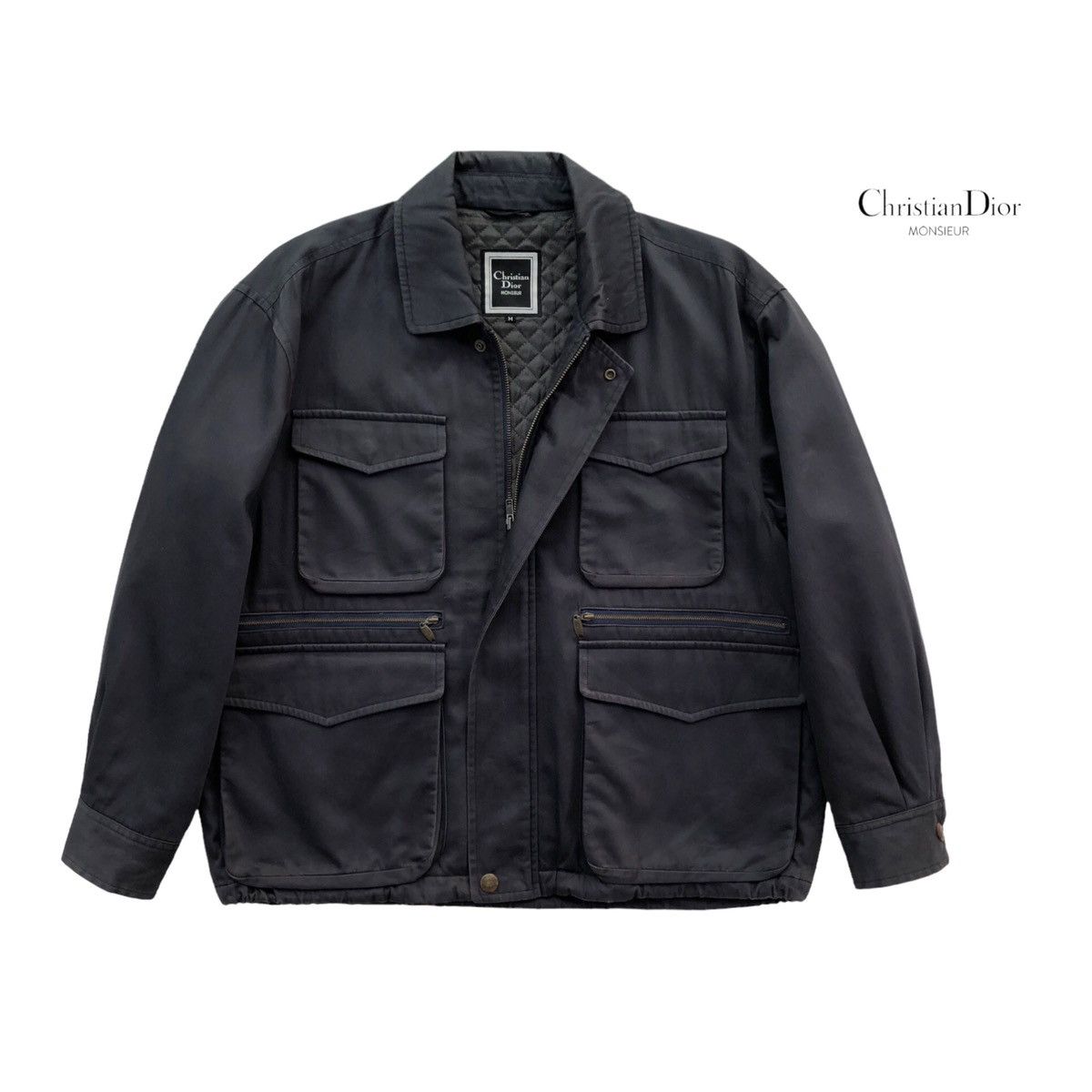 Christian Dior Monsieur Vintage Christian Dior Monsieur Multi Pocket Jacket Size US M / EU 48-50 / 2 - 1 Thumbnail