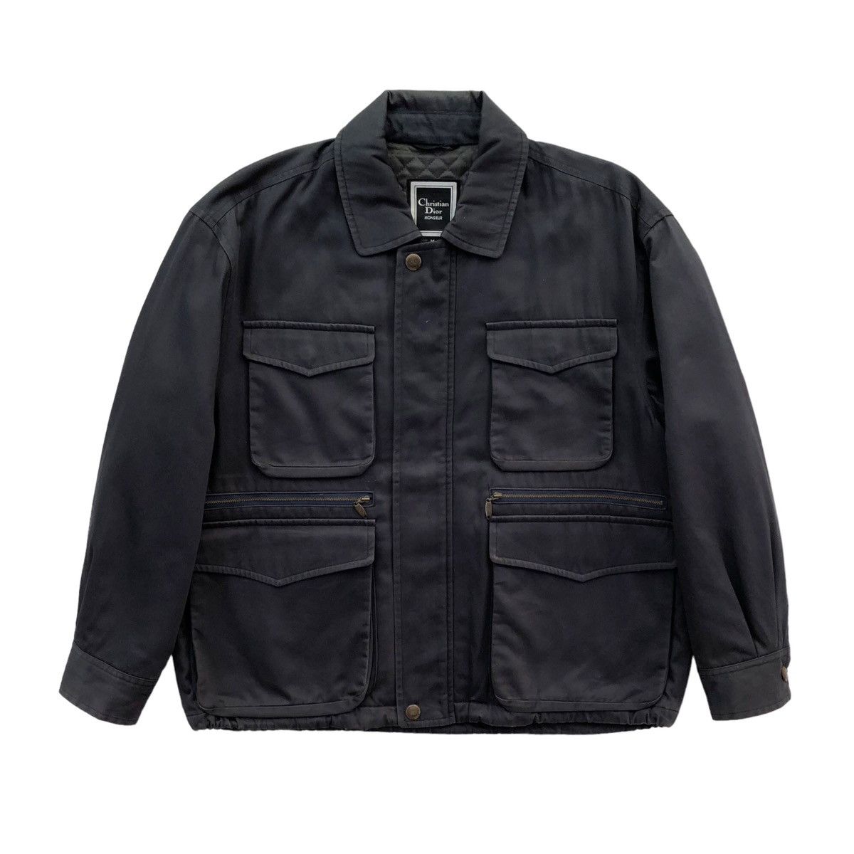 Christian Dior Monsieur Vintage Christian Dior Monsieur Multi Pocket Jacket Size US M / EU 48-50 / 2 - 2 Thumbnail