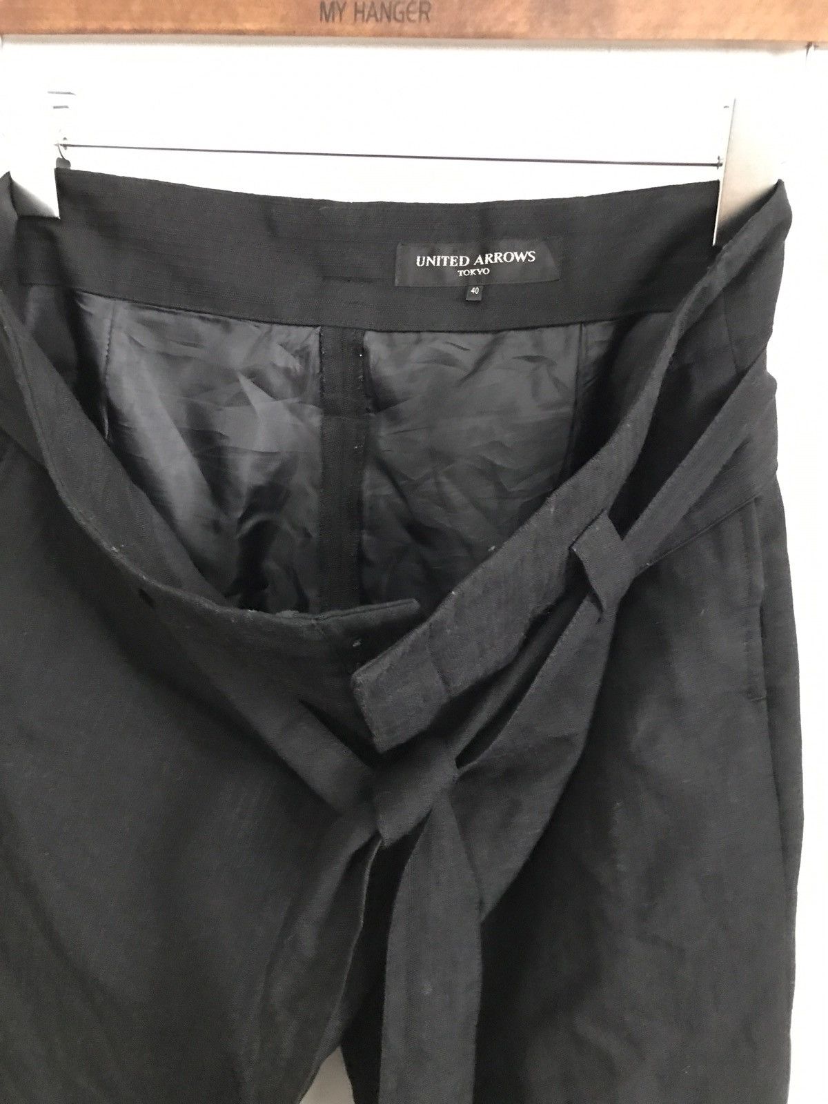 United Arrows United Arrows Made In Japan Cropped Pants Waist 32"x29" Size US 32 / EU 48 - 2 Thumbnail