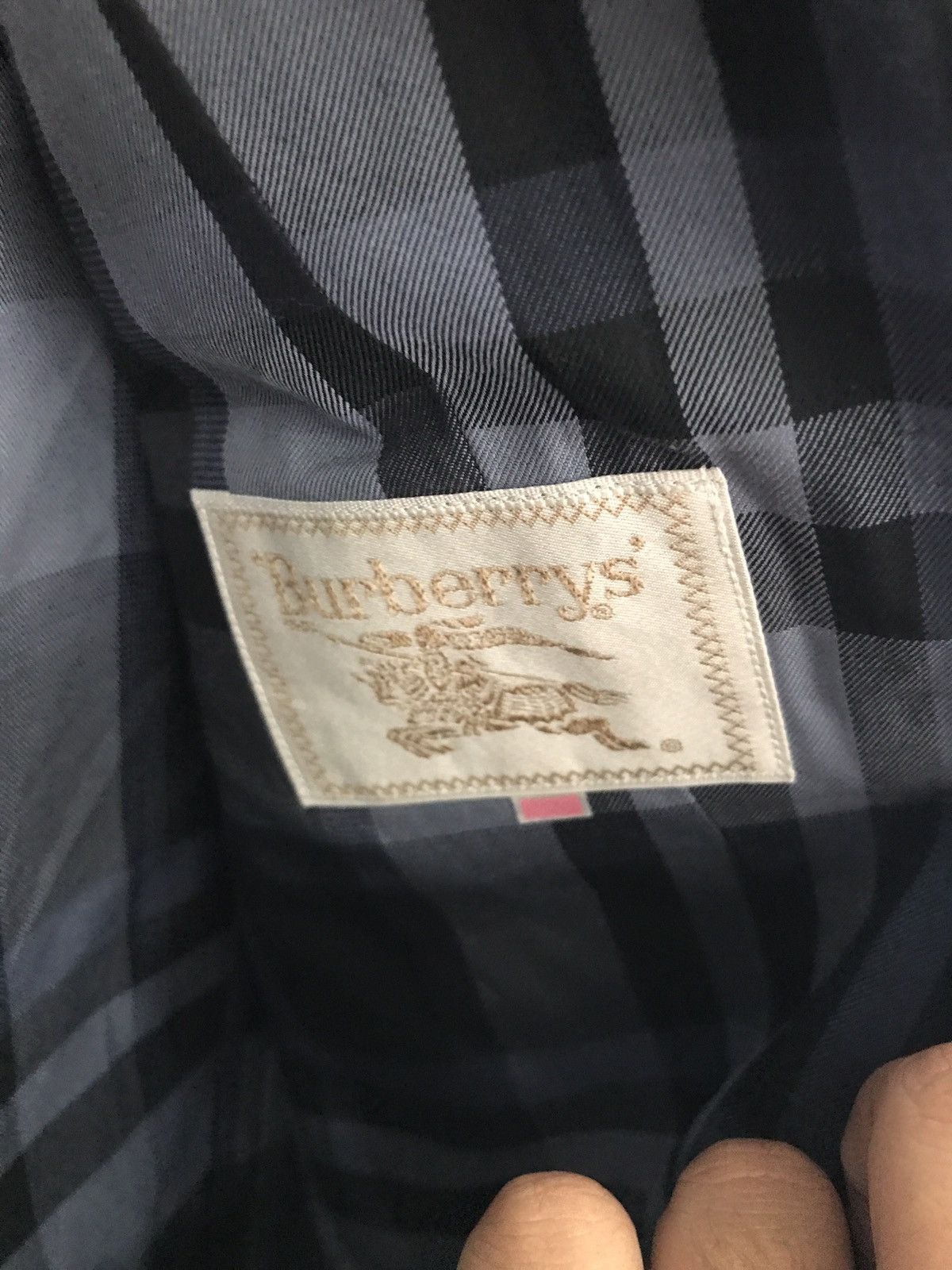 Burberry Burberry's Nova Check Plaid Made In Japan Blazer Coat Size 40R - 3 Thumbnail