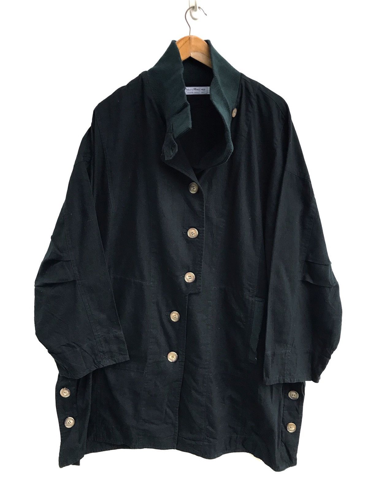 Japanese Brand Yacco Maricard Fashion Project 1977 Oversized Long Jacket Size US XL / EU 56 / 4 - 1 Thumbnail