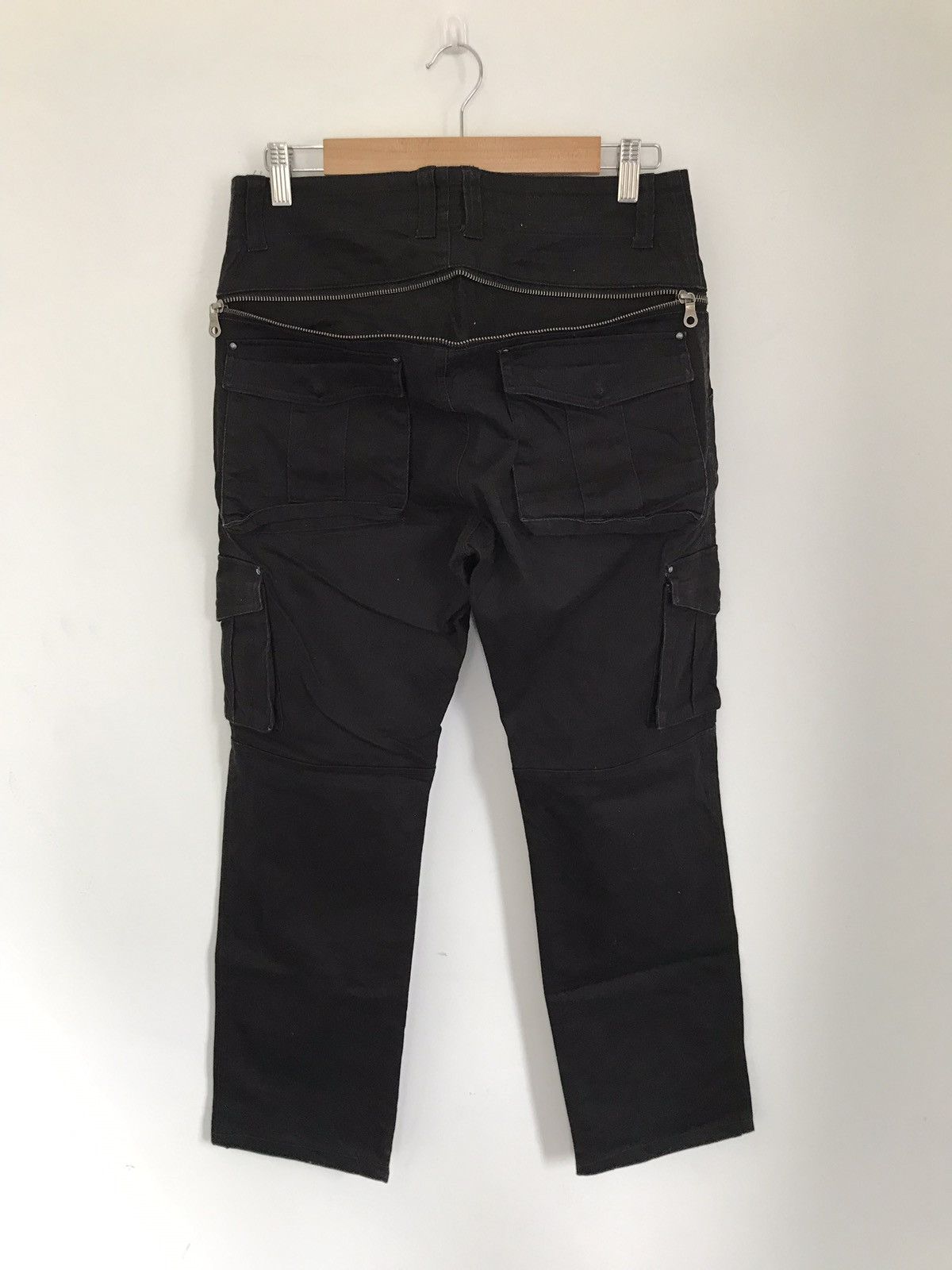 Boycott Vintage Japanese Brand Boycott Black Cargo Pants Size US 29 - 8 Thumbnail