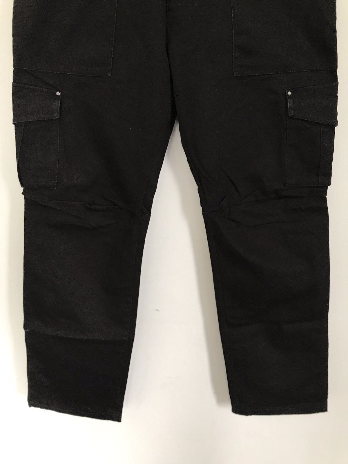 Boycott Vintage Japanese Brand Boycott Black Cargo Pants Size US 29 - 5 Thumbnail