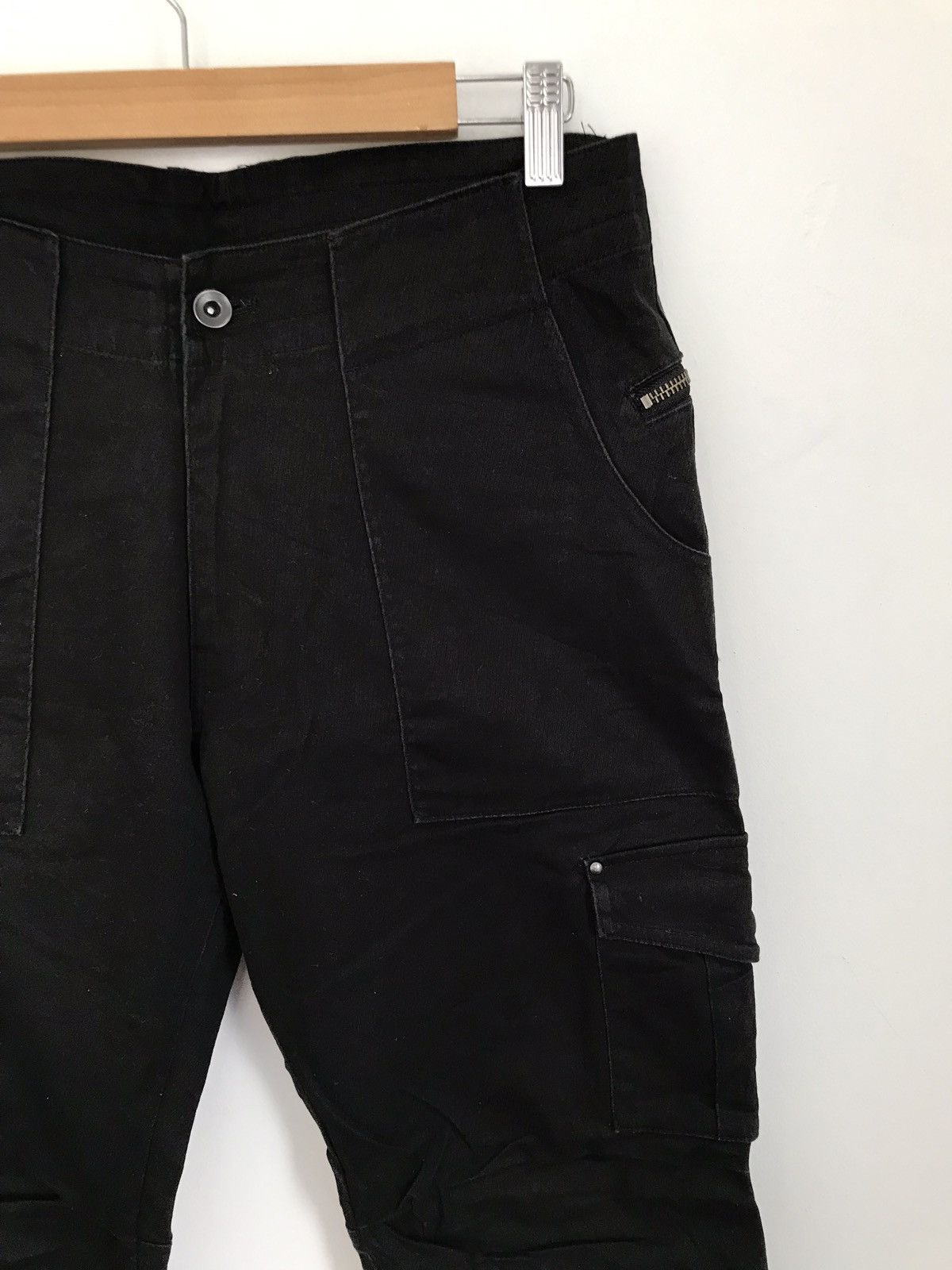 Boycott Vintage Japanese Brand Boycott Black Cargo Pants Size US 29 - 6 Thumbnail