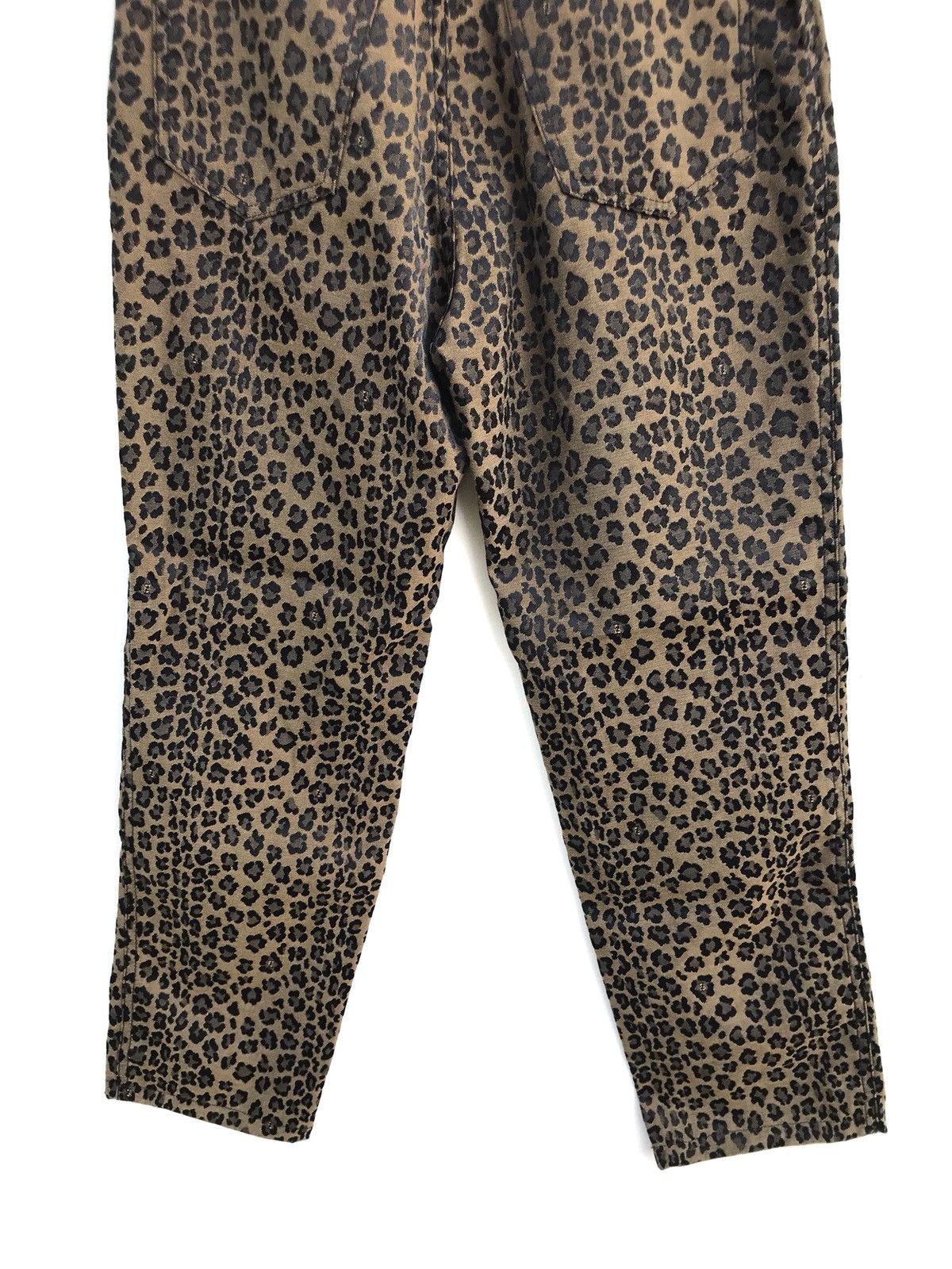 Fendi Authentic Fendi Leopard Print Trousers Pants Size US 26 / EU 42 - 9 Thumbnail