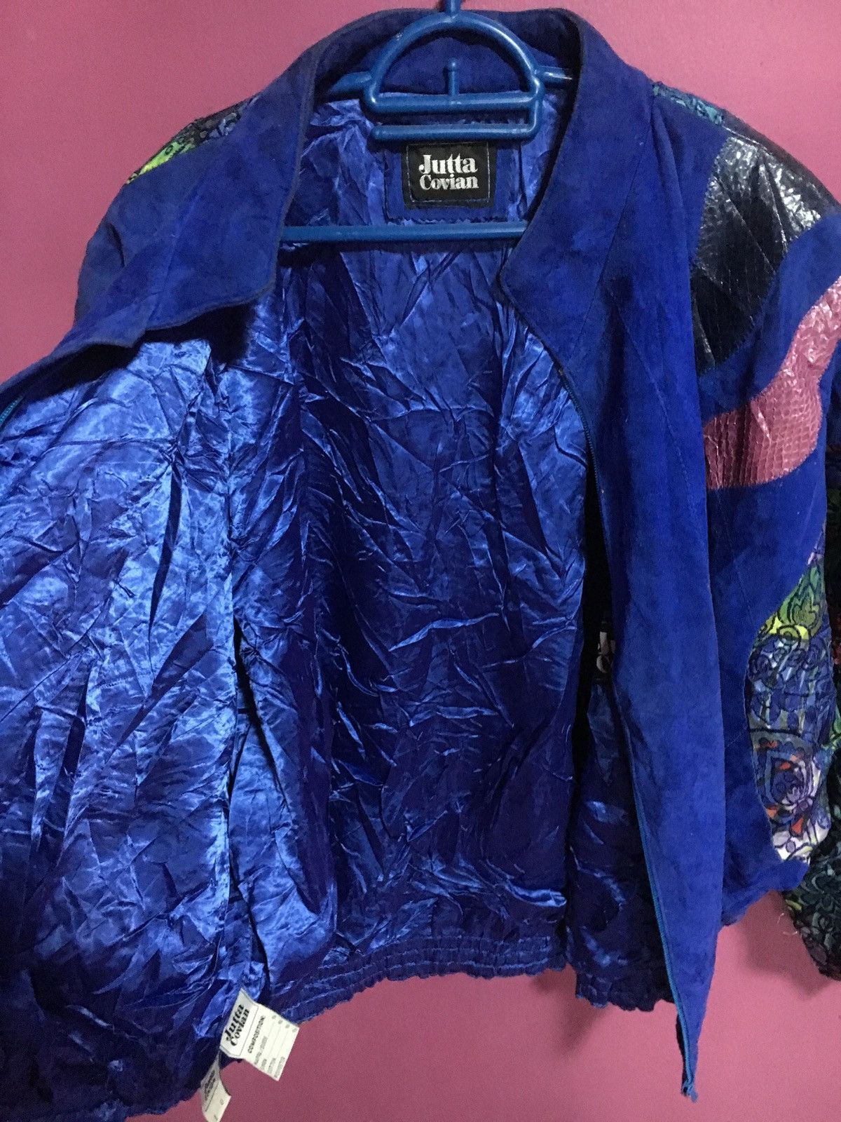 Japanese Brand JUTTA CAVIAN BLUE SIZE XL JACKET MADE IN SPAIN Size US XL / EU 56 / 4 - 4 Thumbnail