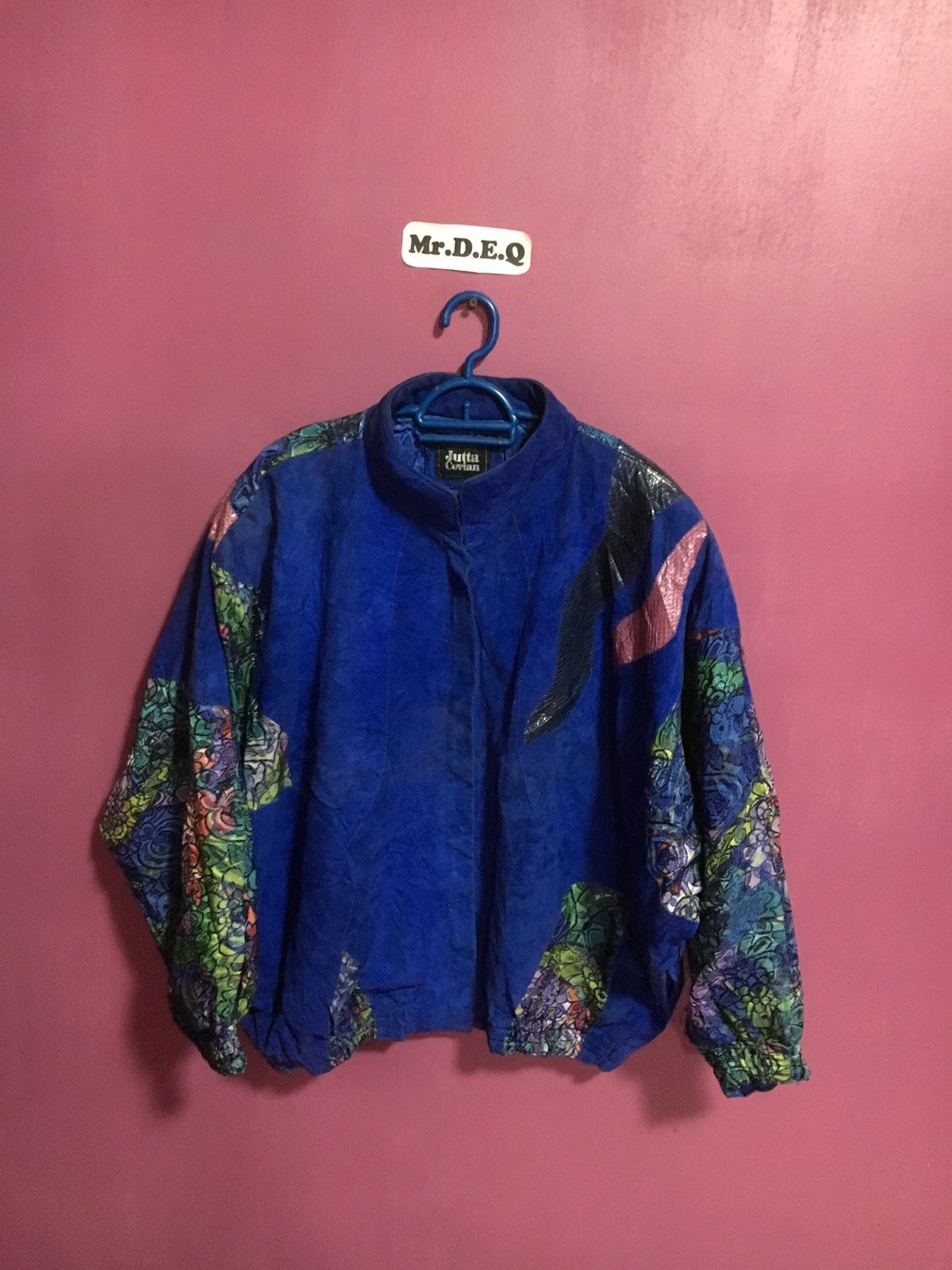Japanese Brand JUTTA CAVIAN BLUE SIZE XL JACKET MADE IN SPAIN Size US XL / EU 56 / 4 - 1 Thumbnail