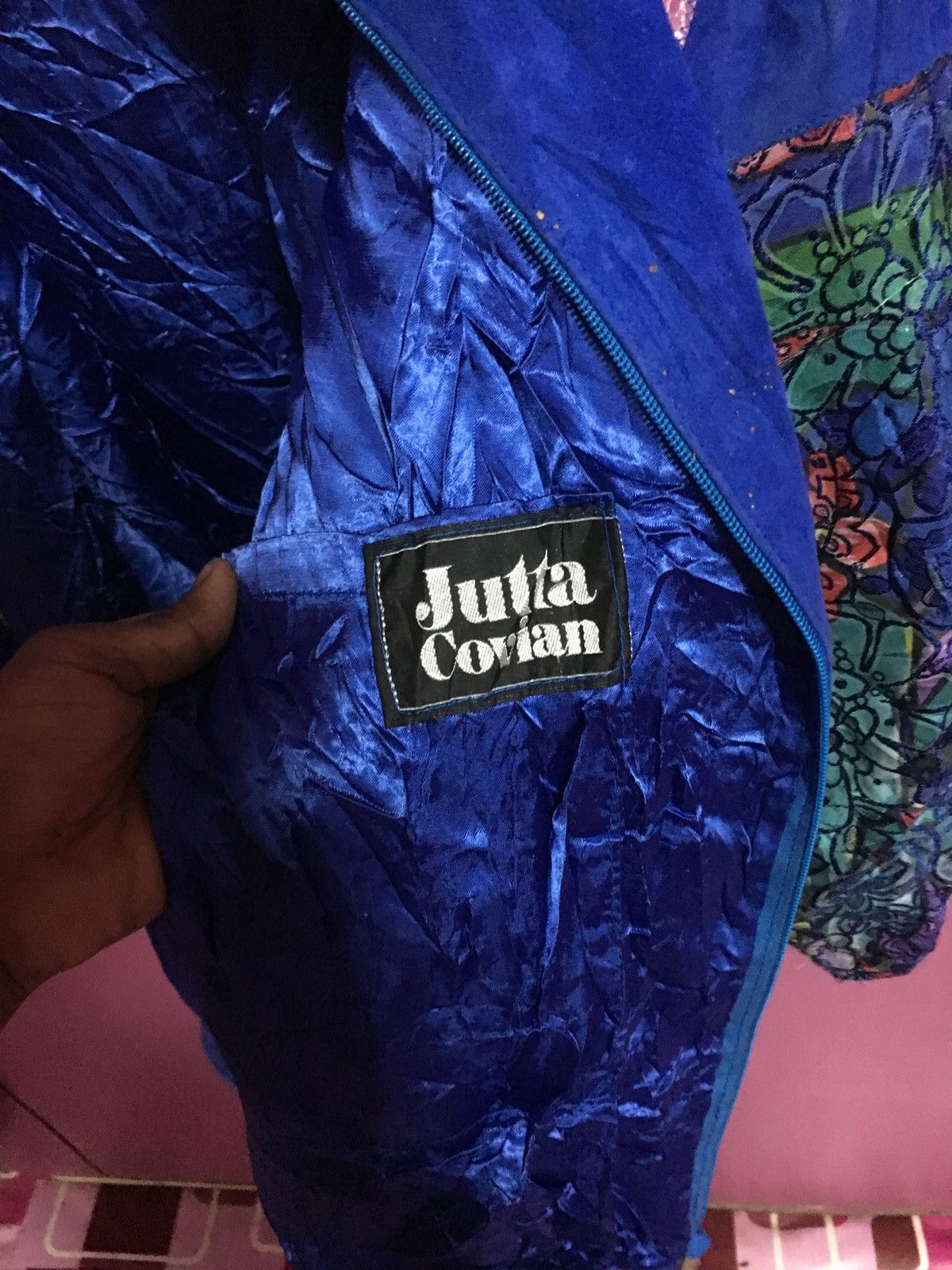 Japanese Brand JUTTA CAVIAN BLUE SIZE XL JACKET MADE IN SPAIN Size US XL / EU 56 / 4 - 9 Thumbnail