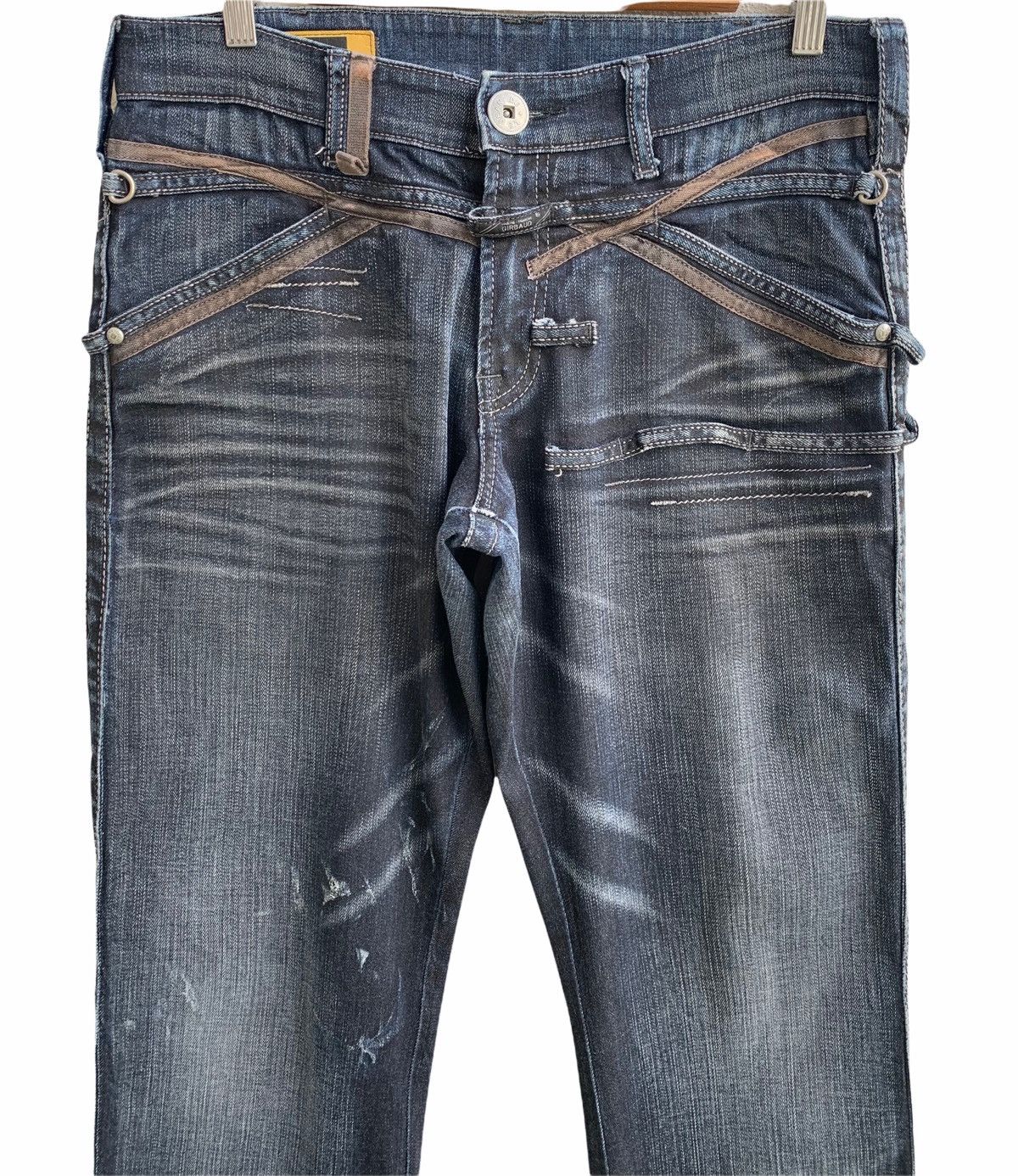 Japanese Brand × Marithe + Francois Girbaud Distressed Denim Marithe Francois Girbaud Denim Pants Size US 32 / EU 48 - 5 Thumbnail