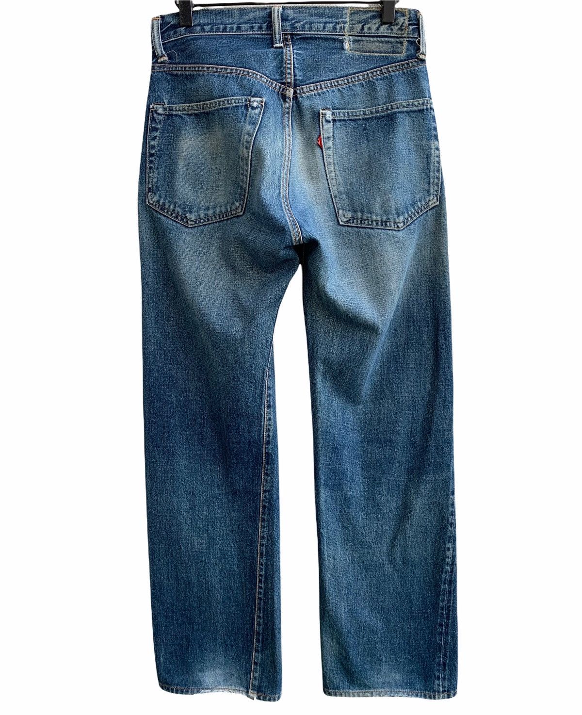 Japanese Brand Vintage Japanese Sewing Chop Selvedge Jeans Size US 29 - 2 Thumbnail