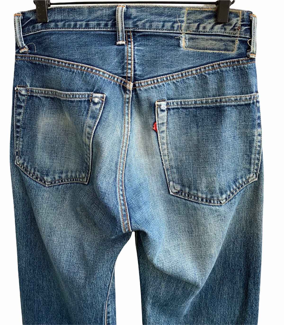 Japanese Brand Vintage Japanese Sewing Chop Selvedge Jeans Size US 29 - 6 Thumbnail