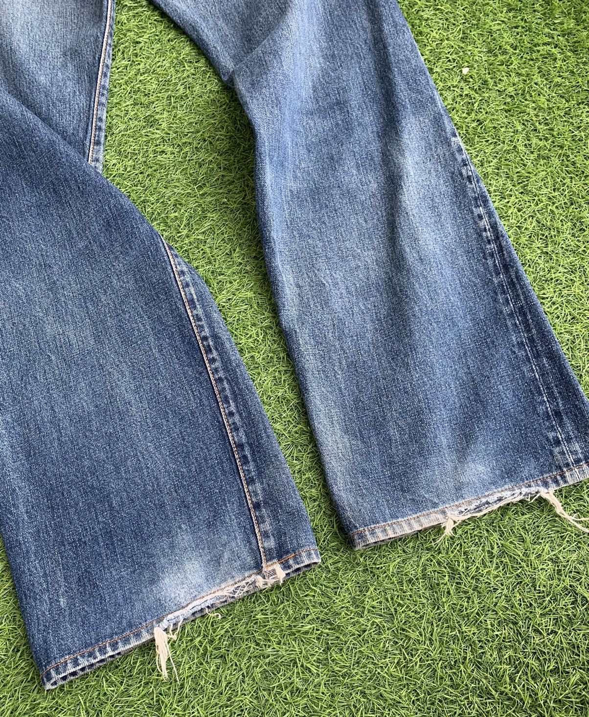 Japanese Brand Vintage Japanese Sewing Chop Selvedge Jeans Size US 29 - 11 Thumbnail